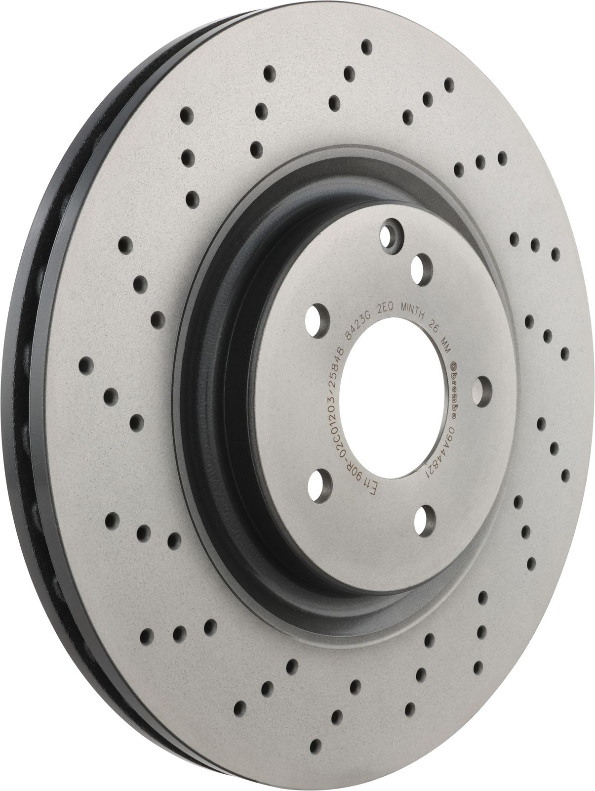 PRIME UV Coated Front Disc Brake Rotor - 09.A448.21_01
