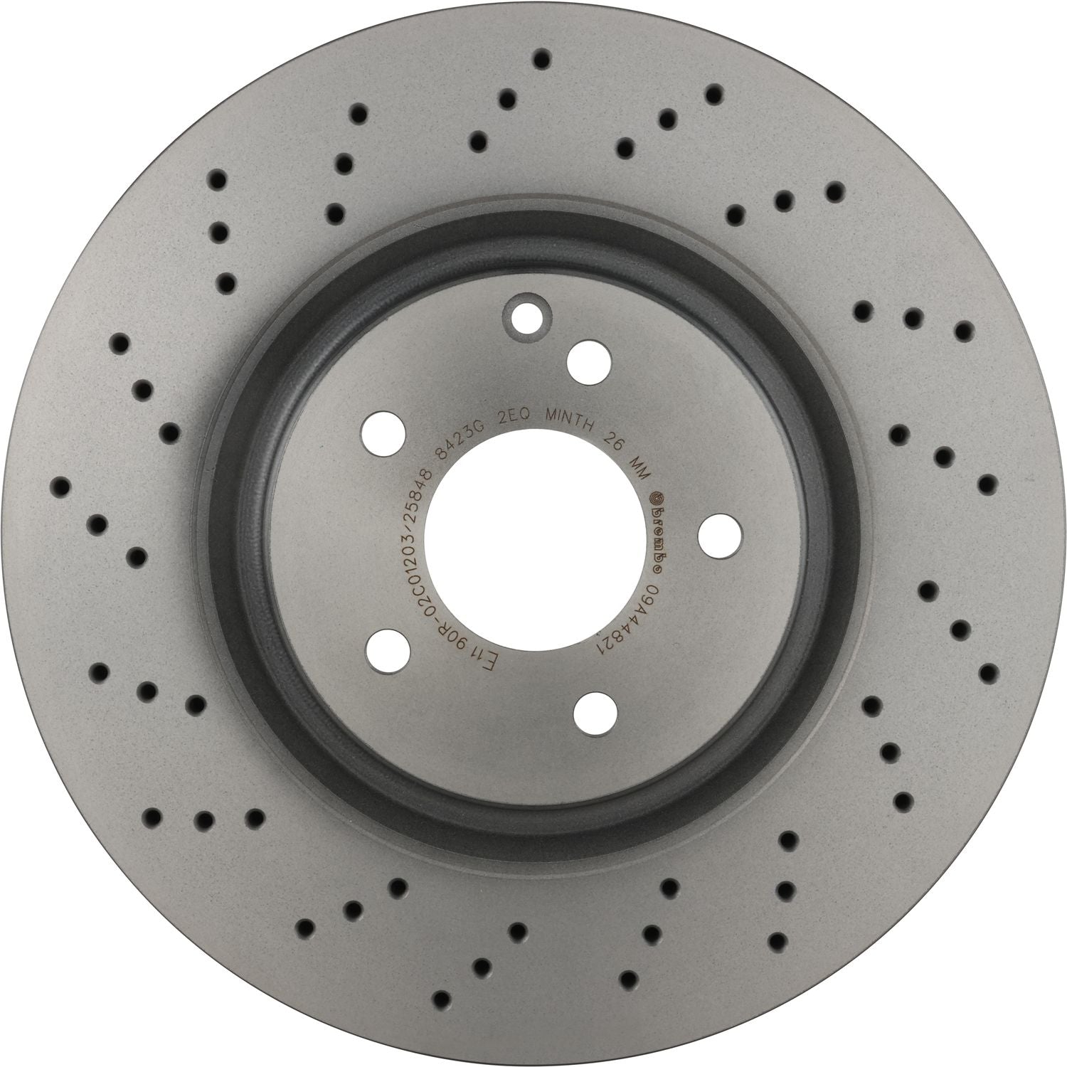 PRIME UV Coated Front Disc Brake Rotor - 09.A448.21_02