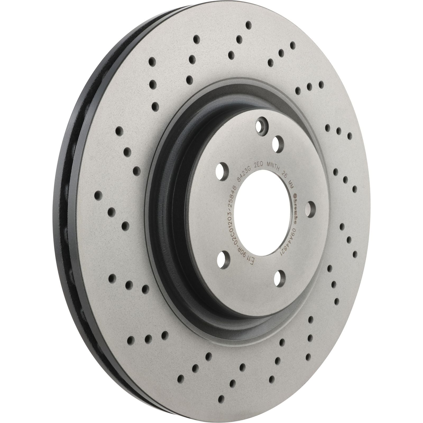 PRIME UV Coated Front Disc Brake Rotor - 09.A448.21_05