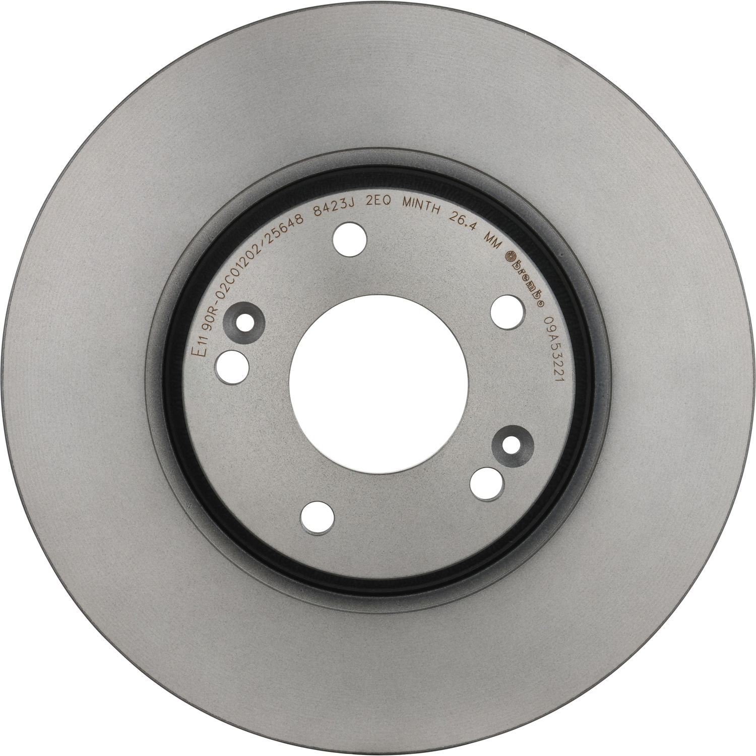 PRIME UV Coated Front Disc Brake Rotor - 09.A532.21_01