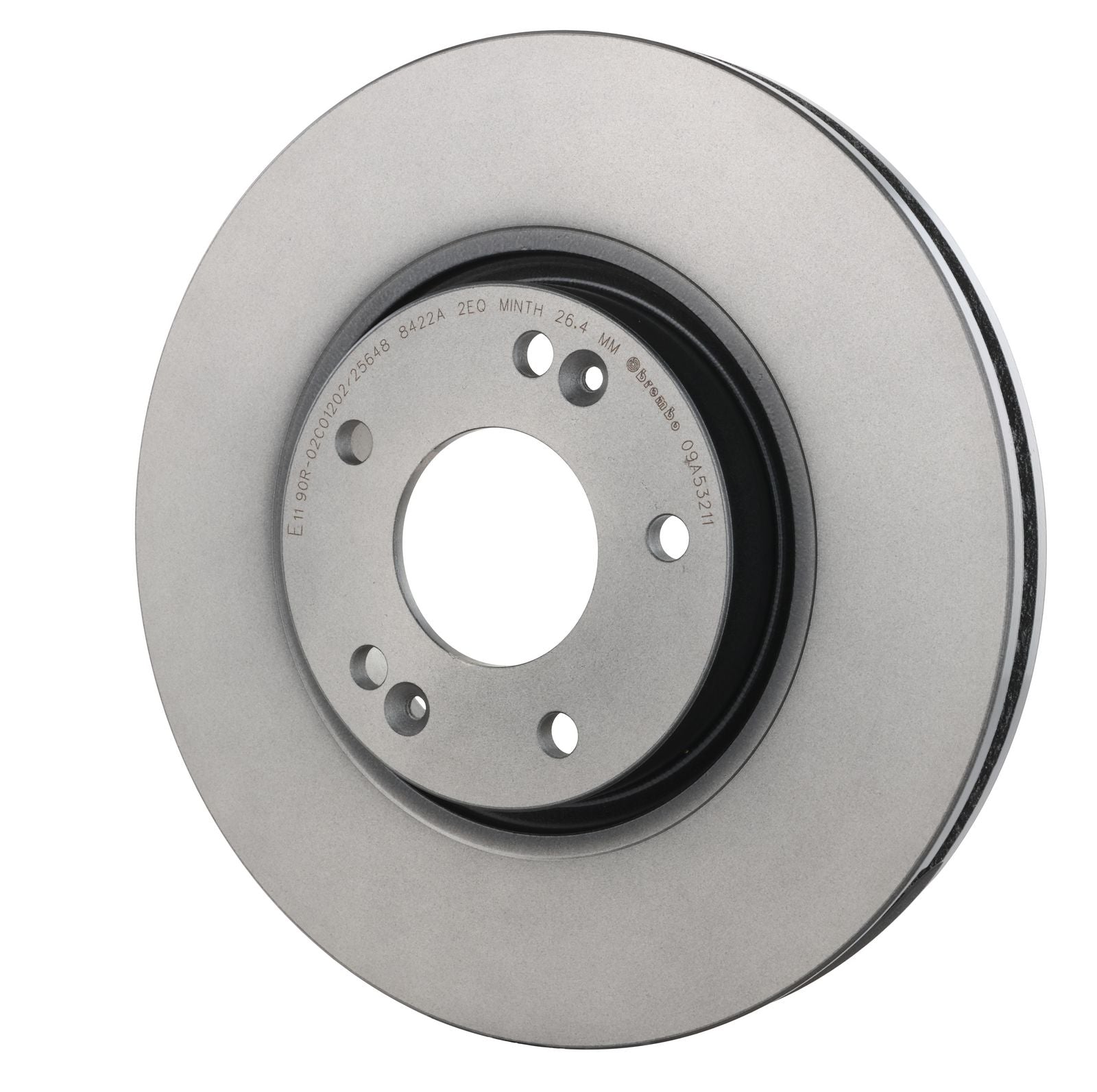 PRIME UV Coated Front Disc Brake Rotor - 09.A532.11_09