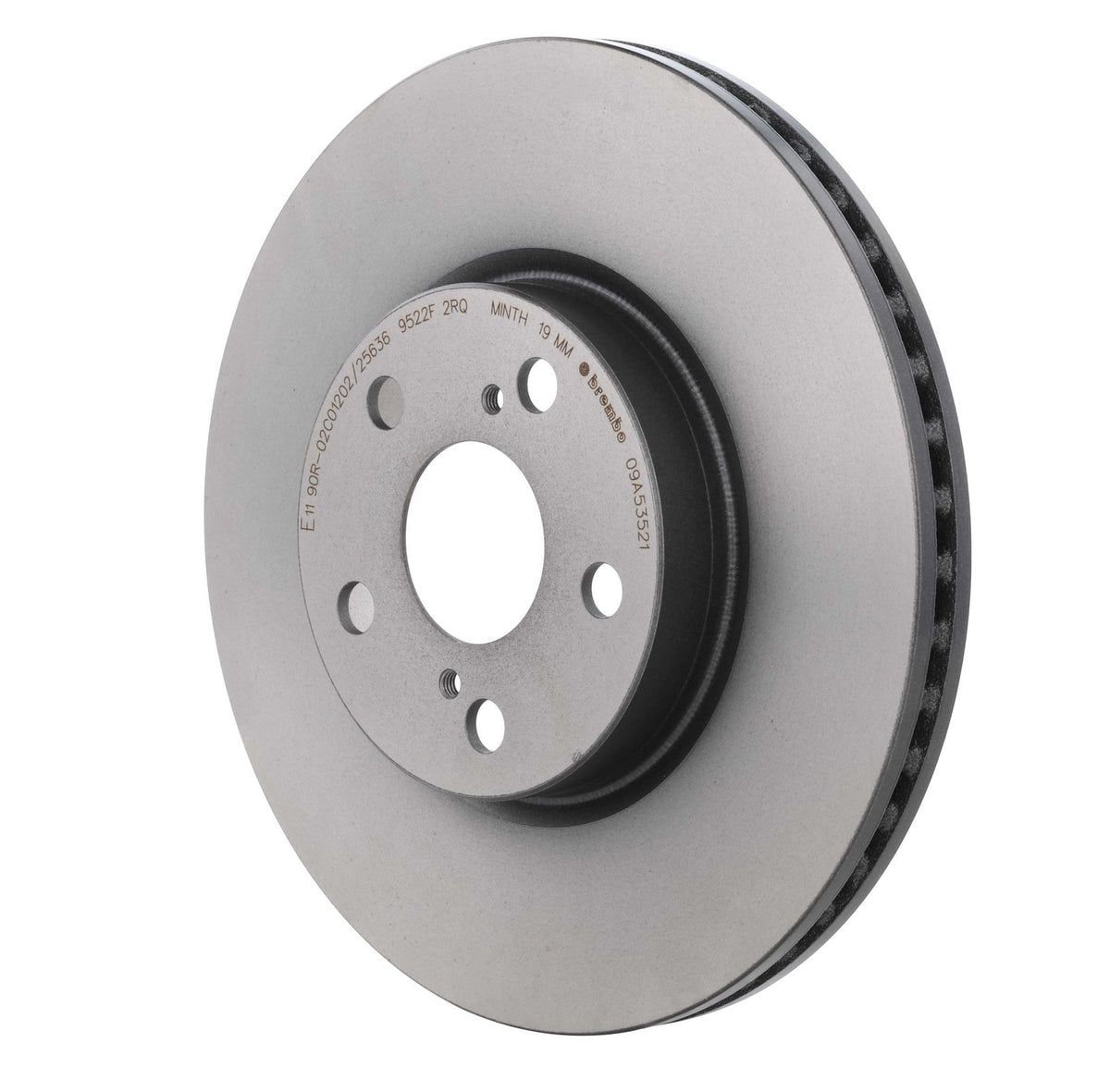 PRIME UV Coated Front Disc Brake Rotor - 09.A535.21_09