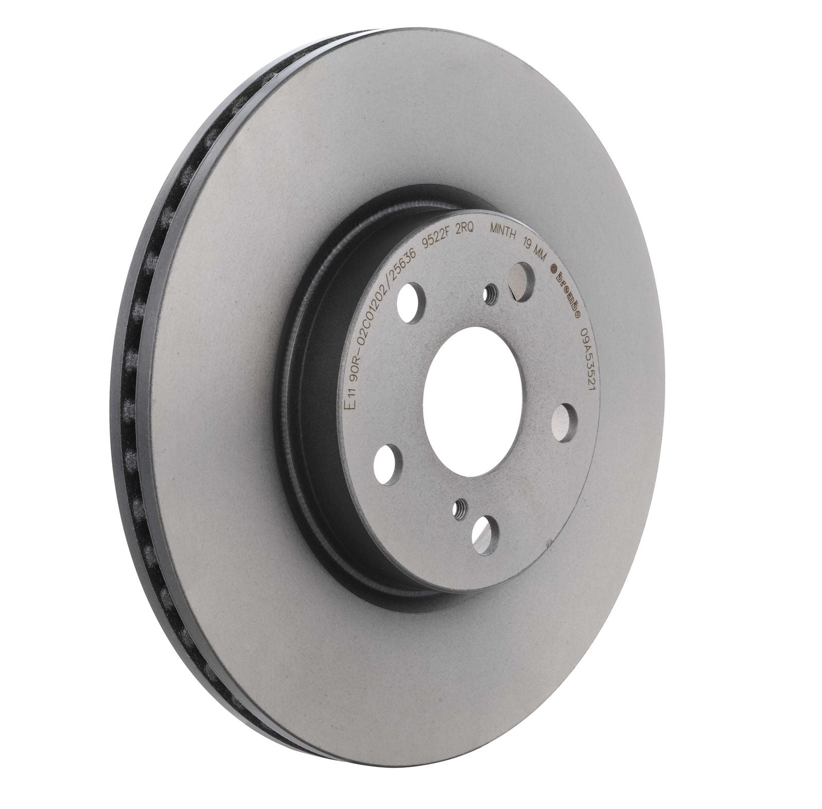 PRIME UV Coated Front Disc Brake Rotor - 09.A535.21_27
