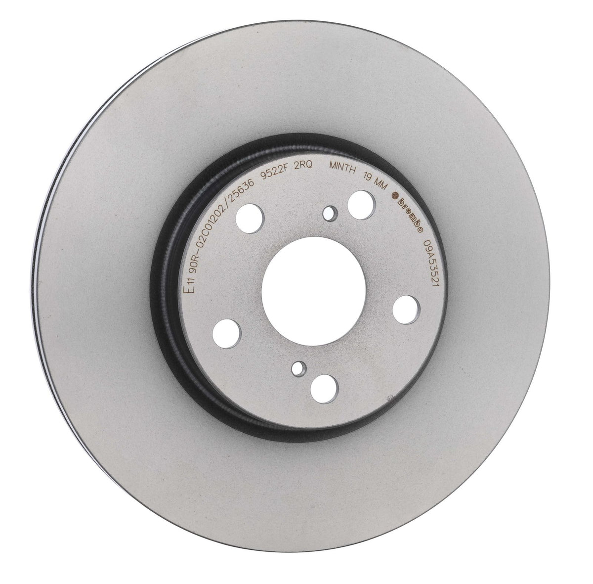 PRIME UV Coated Front Disc Brake Rotor - 09.A535.21_29