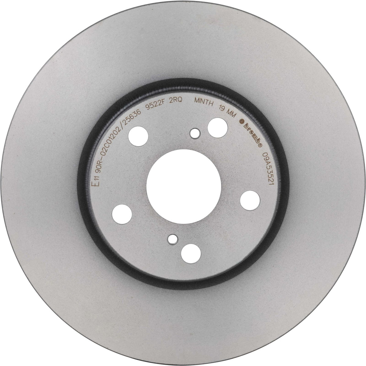 PRIME UV Coated Front Disc Brake Rotor - 09.A535.21_01