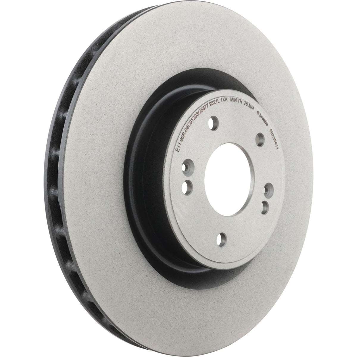 PRIME UV Coated Front Disc Brake Rotor - 09.A554.11_05