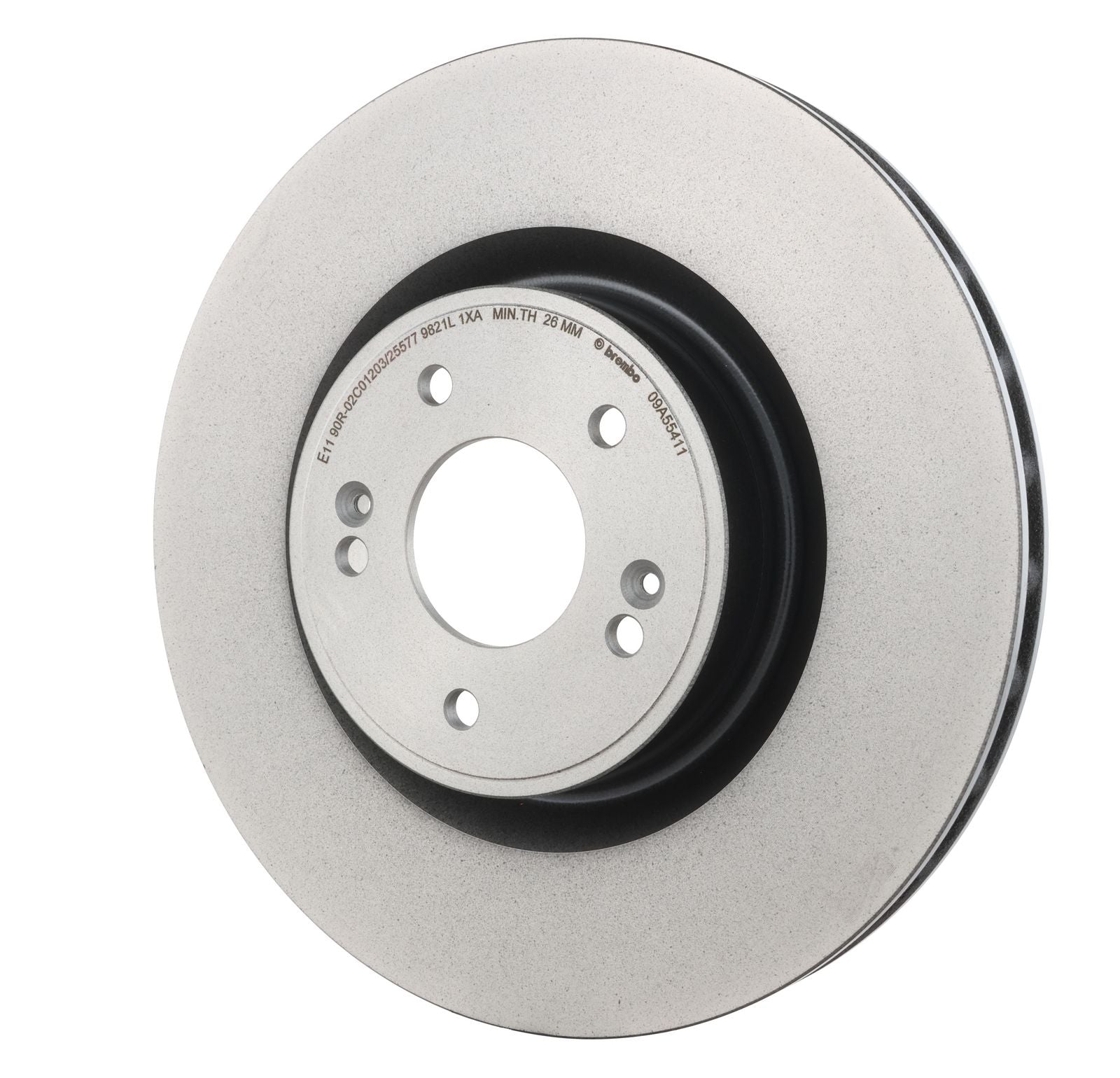 PRIME UV Coated Front Disc Brake Rotor - 09.A554.11_08