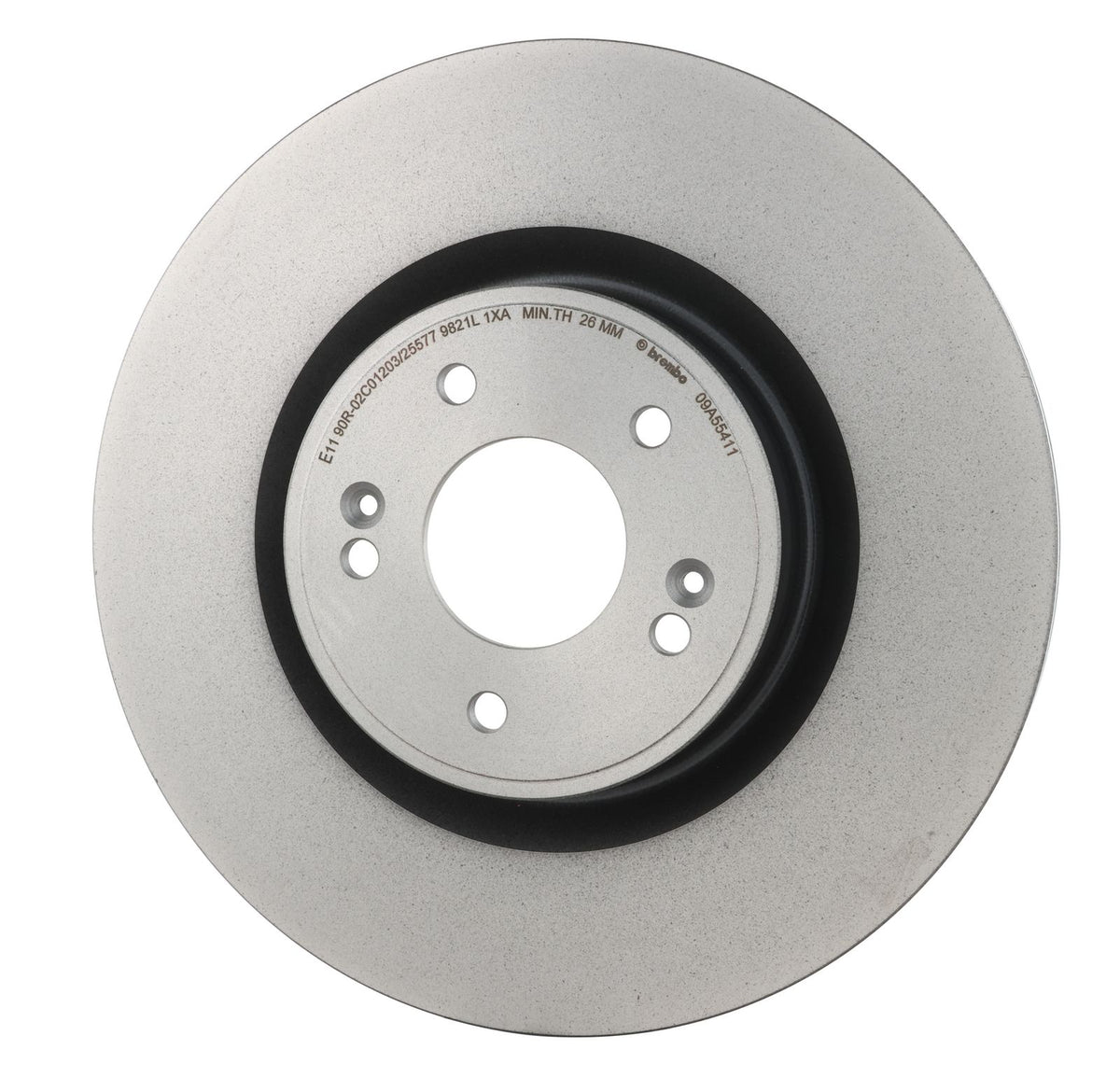 PRIME UV Coated Front Disc Brake Rotor - 09.A554.11_07