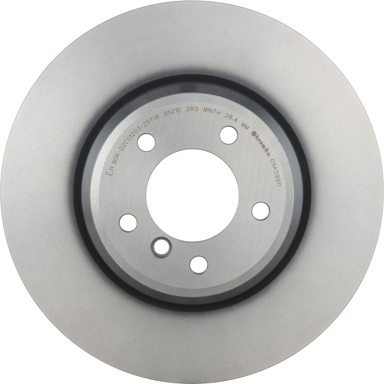 PRIME UV Coated Front Disc Brake Rotor - 09.A599.11_04