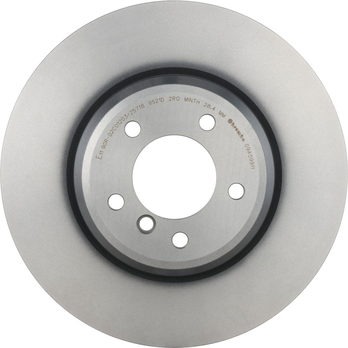 PRIME UV Coated Front Disc Brake Rotor - 09.A599.11_04