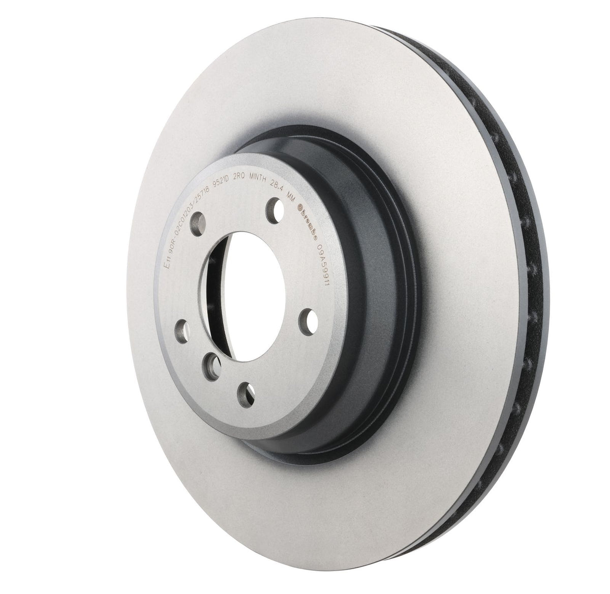 PRIME UV Coated Front Disc Brake Rotor - 09.A599.11_09