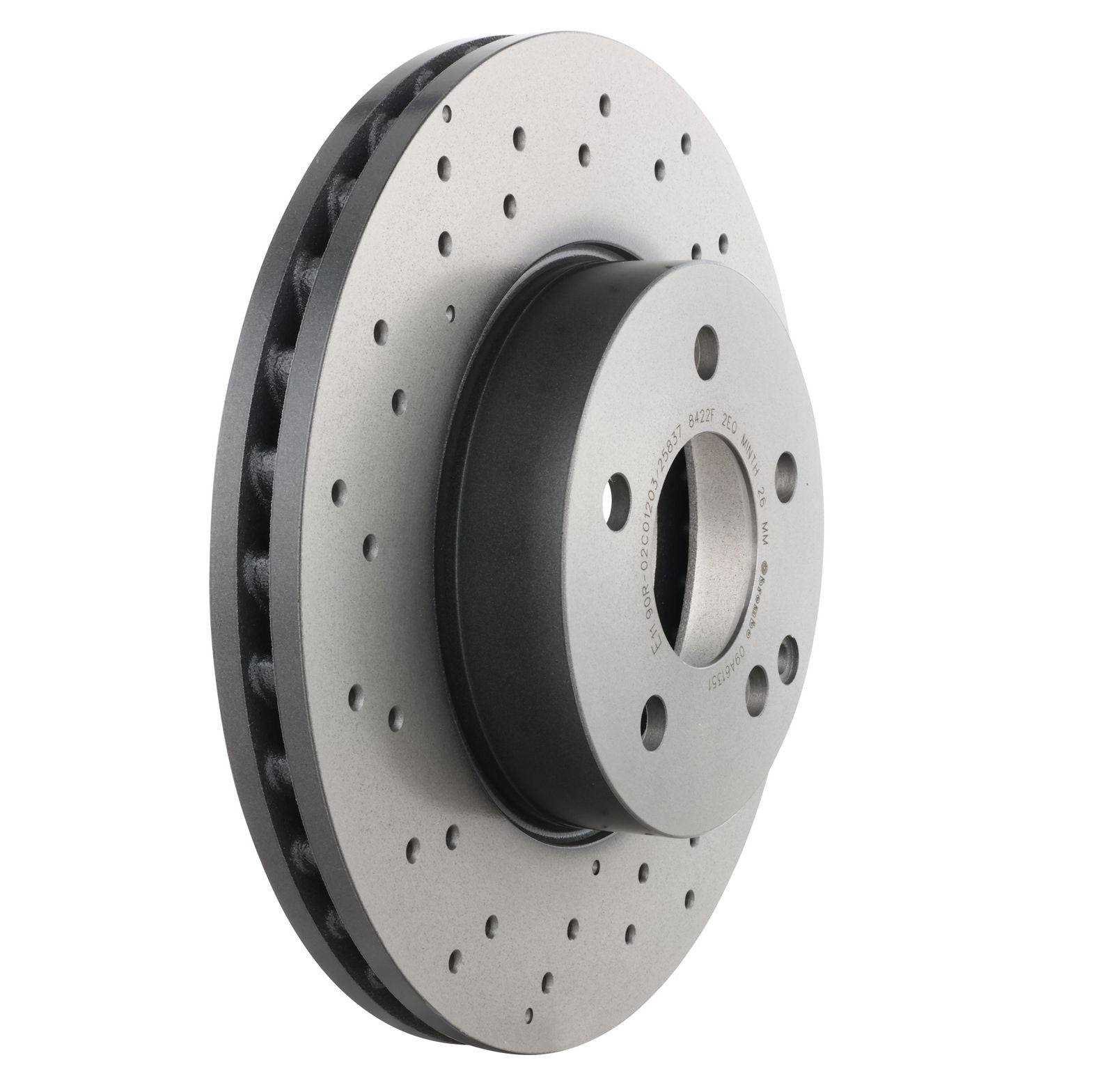 PRIME UV Coated Front Disc Brake Rotor - 09.A613.51_28