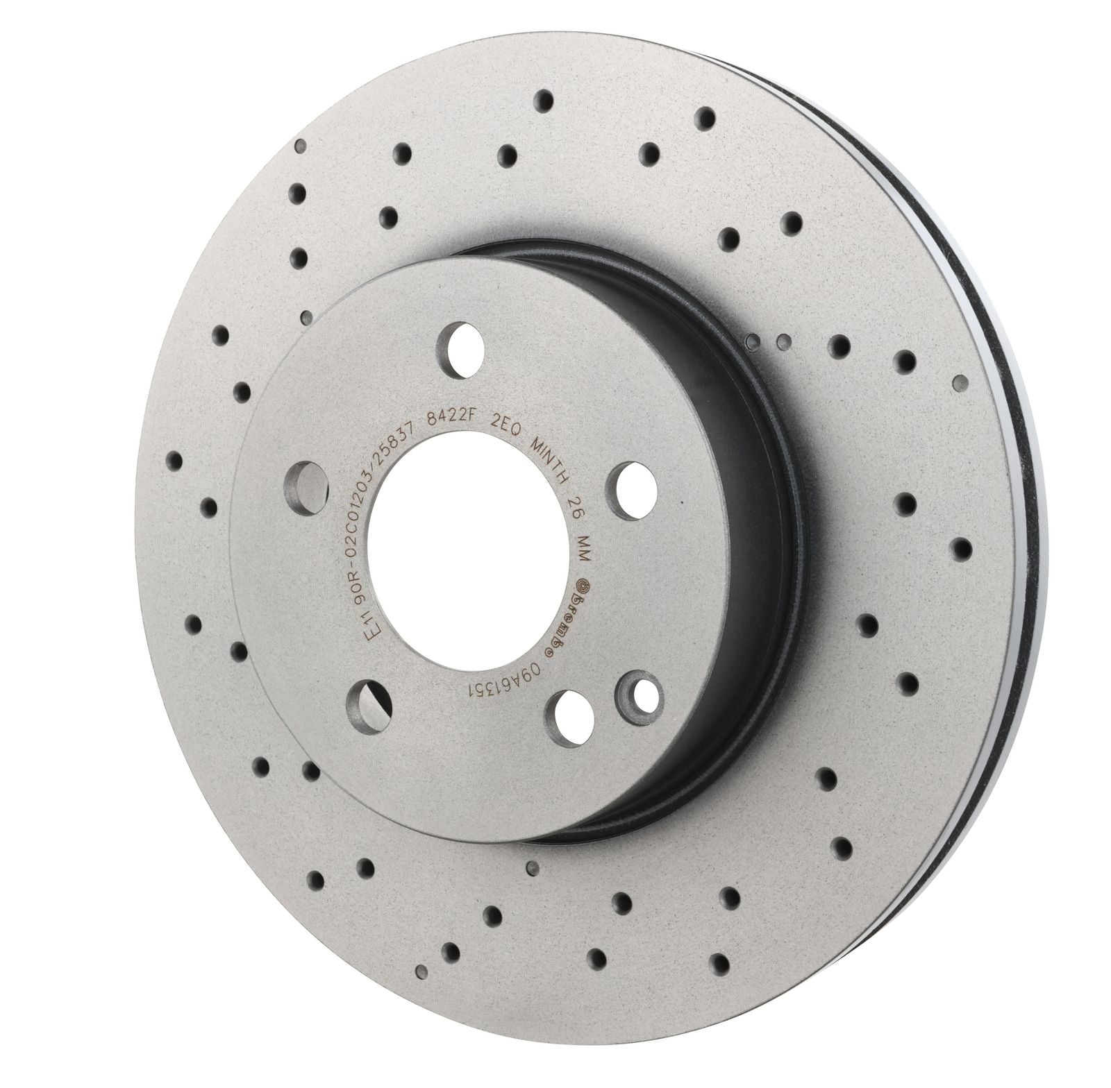 PRIME UV Coated Front Disc Brake Rotor - 09.A613.51_10