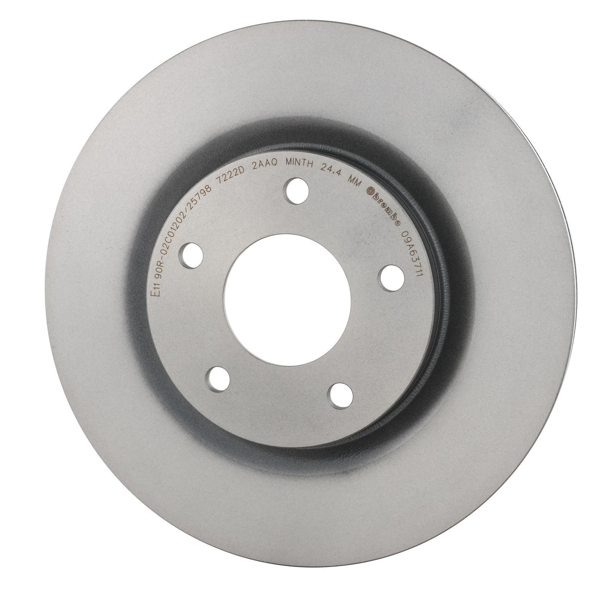 PRIME UV Coated Front Disc Brake Rotor - 09.A637.11_07