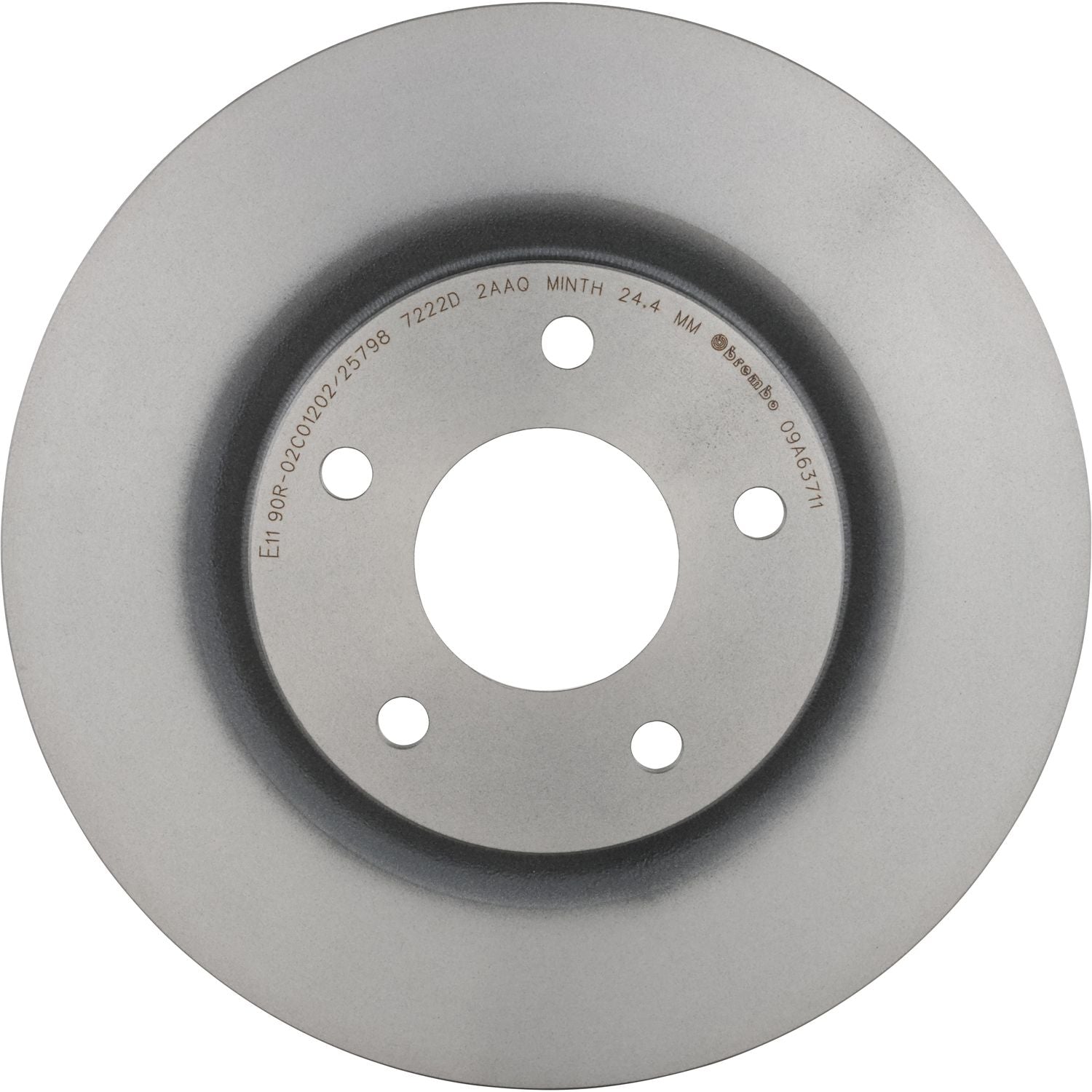 PRIME UV Coated Front Disc Brake Rotor - 09.A637.11_02