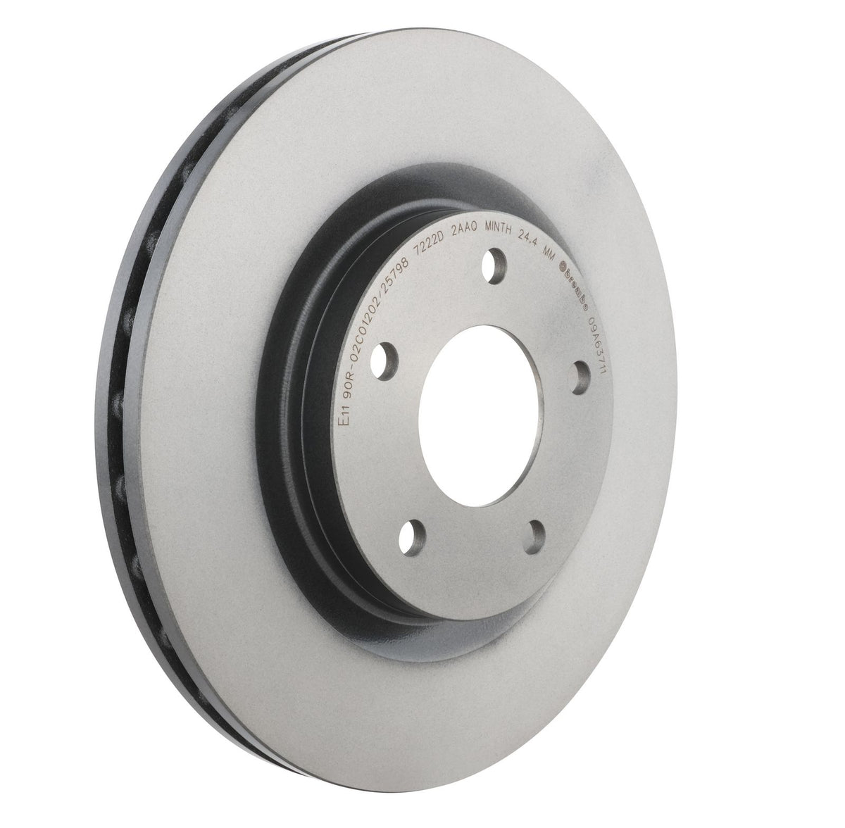 PRIME UV Coated Front Disc Brake Rotor - 09.A637.11_27