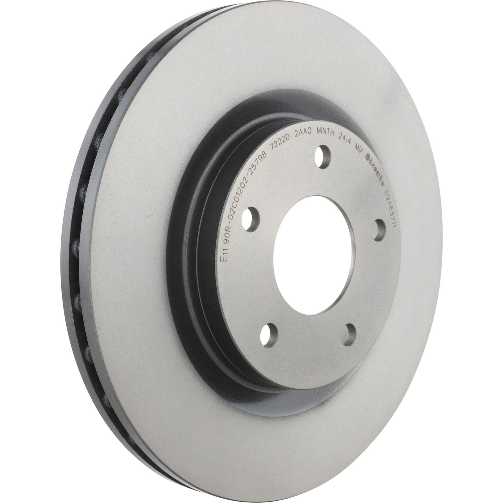 PRIME UV Coated Front Disc Brake Rotor - 09.A637.11_05
