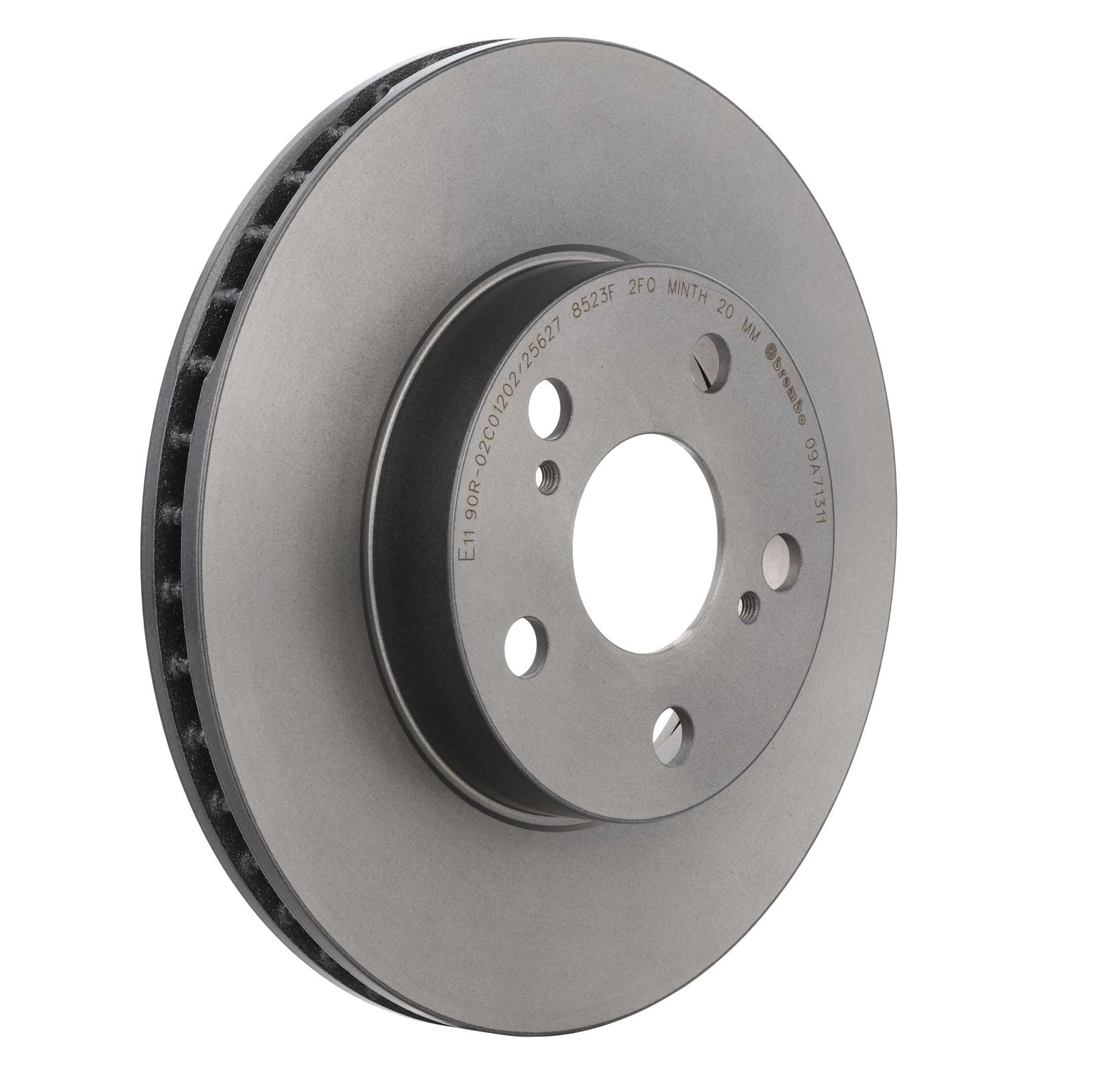 PRIME UV Coated Front Disc Brake Rotor - 09.A713.11_28
