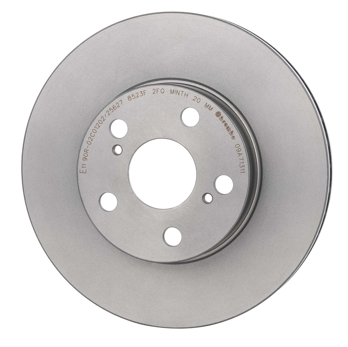 PRIME UV Coated Front Disc Brake Rotor - 09.A713.11_08