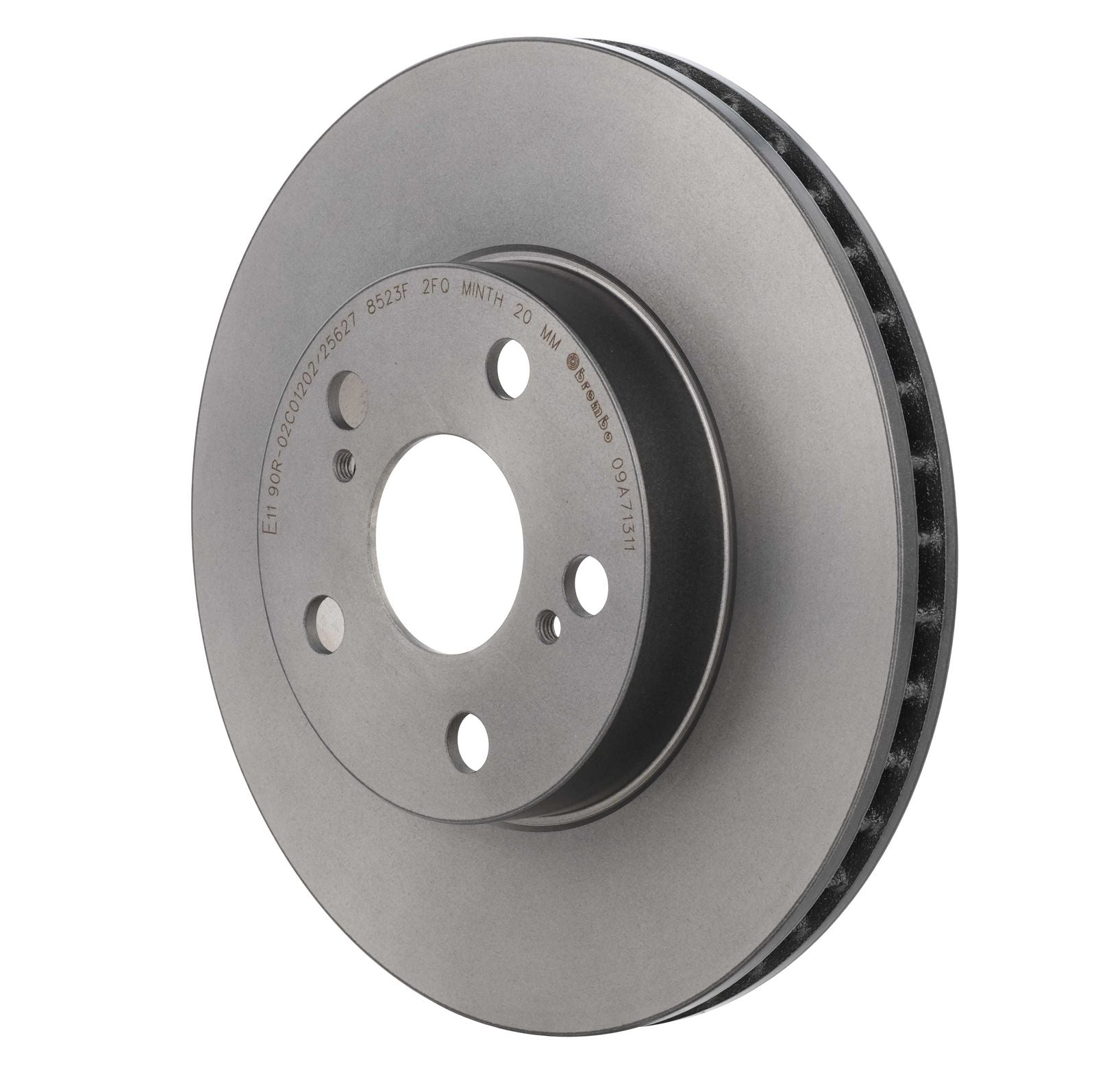 PRIME UV Coated Front Disc Brake Rotor - 09.A713.11_10