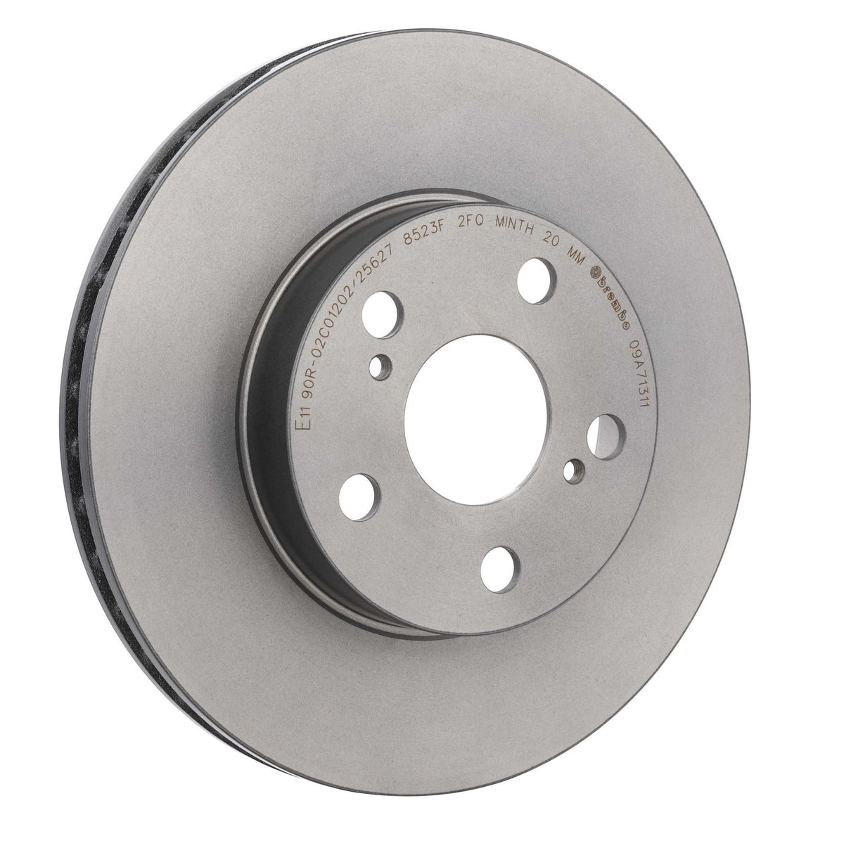 PRIME UV Coated Front Disc Brake Rotor - 09.A713.11_29