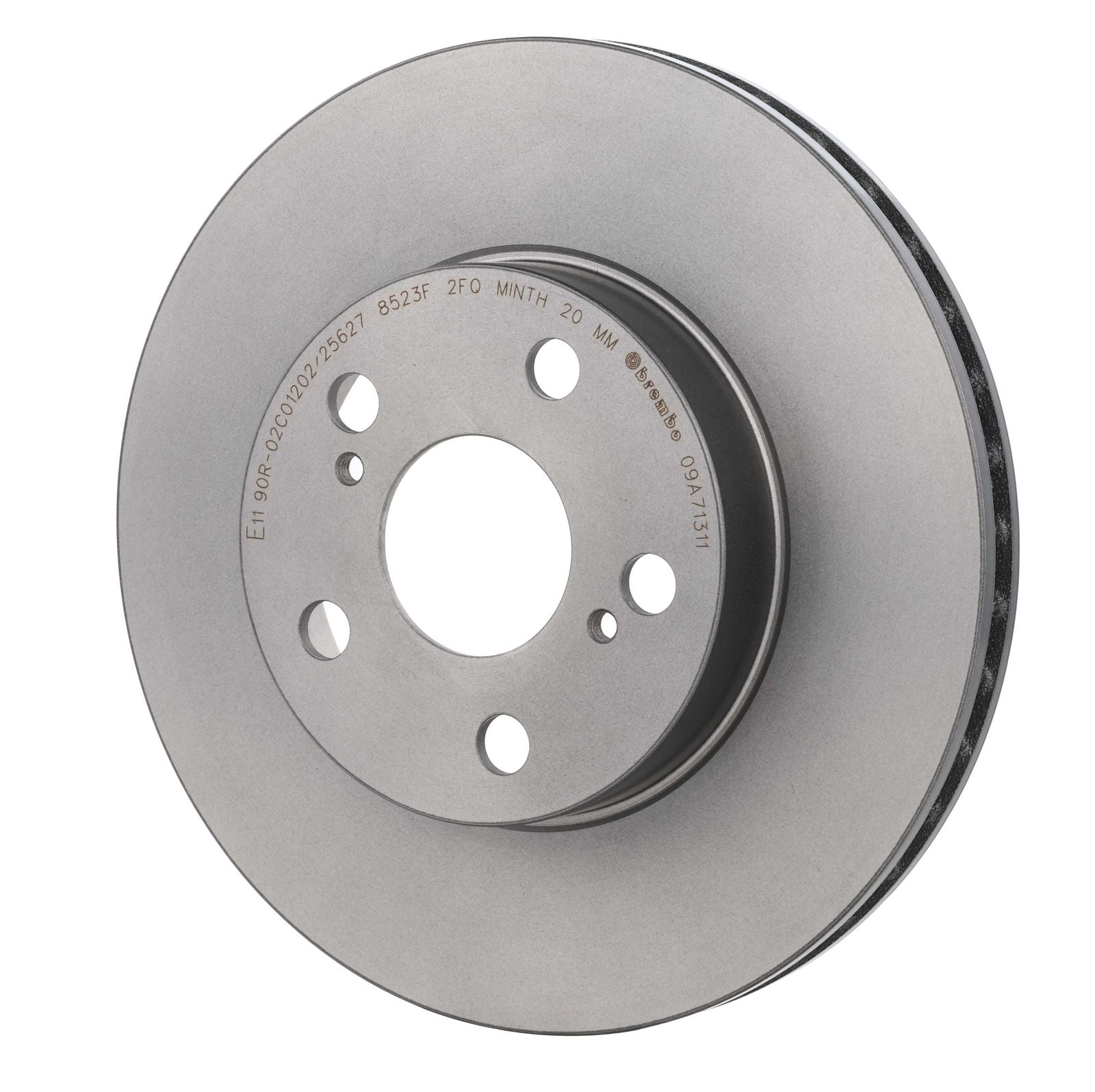 PRIME UV Coated Front Disc Brake Rotor - 09.A713.11_09