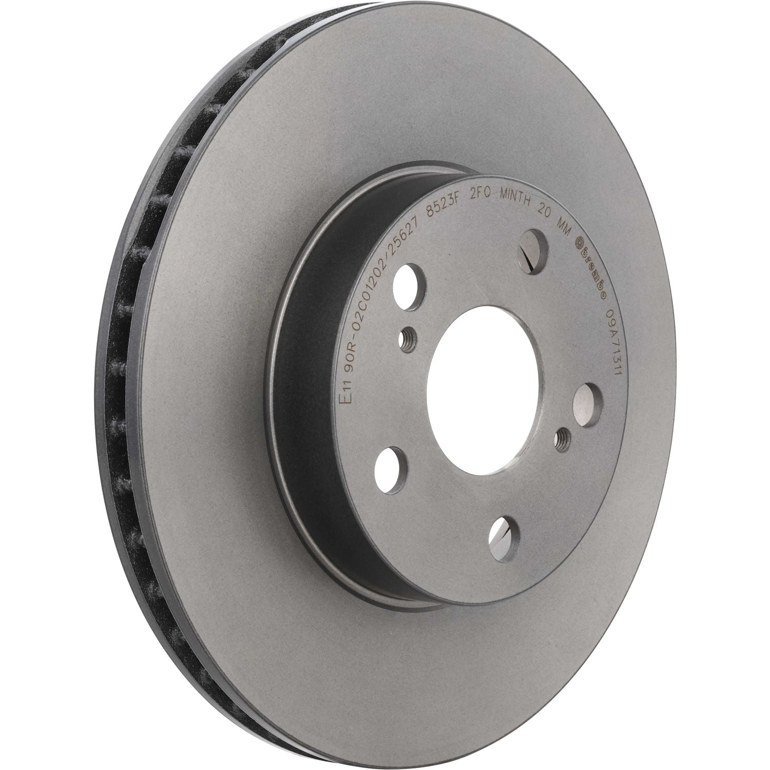 PRIME UV Coated Front Disc Brake Rotor - 09.A713.11_01