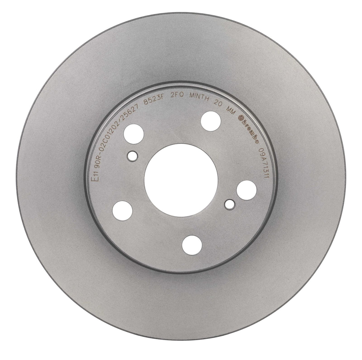 PRIME UV Coated Front Disc Brake Rotor - 09.A713.11_07