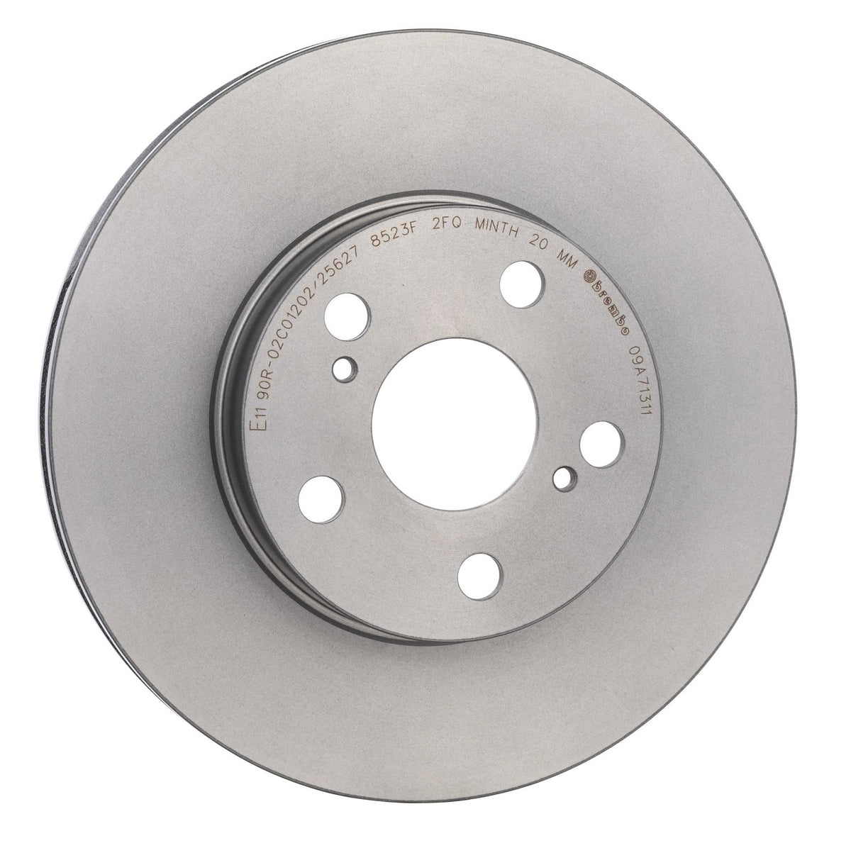PRIME UV Coated Front Disc Brake Rotor - 09.A713.11_30