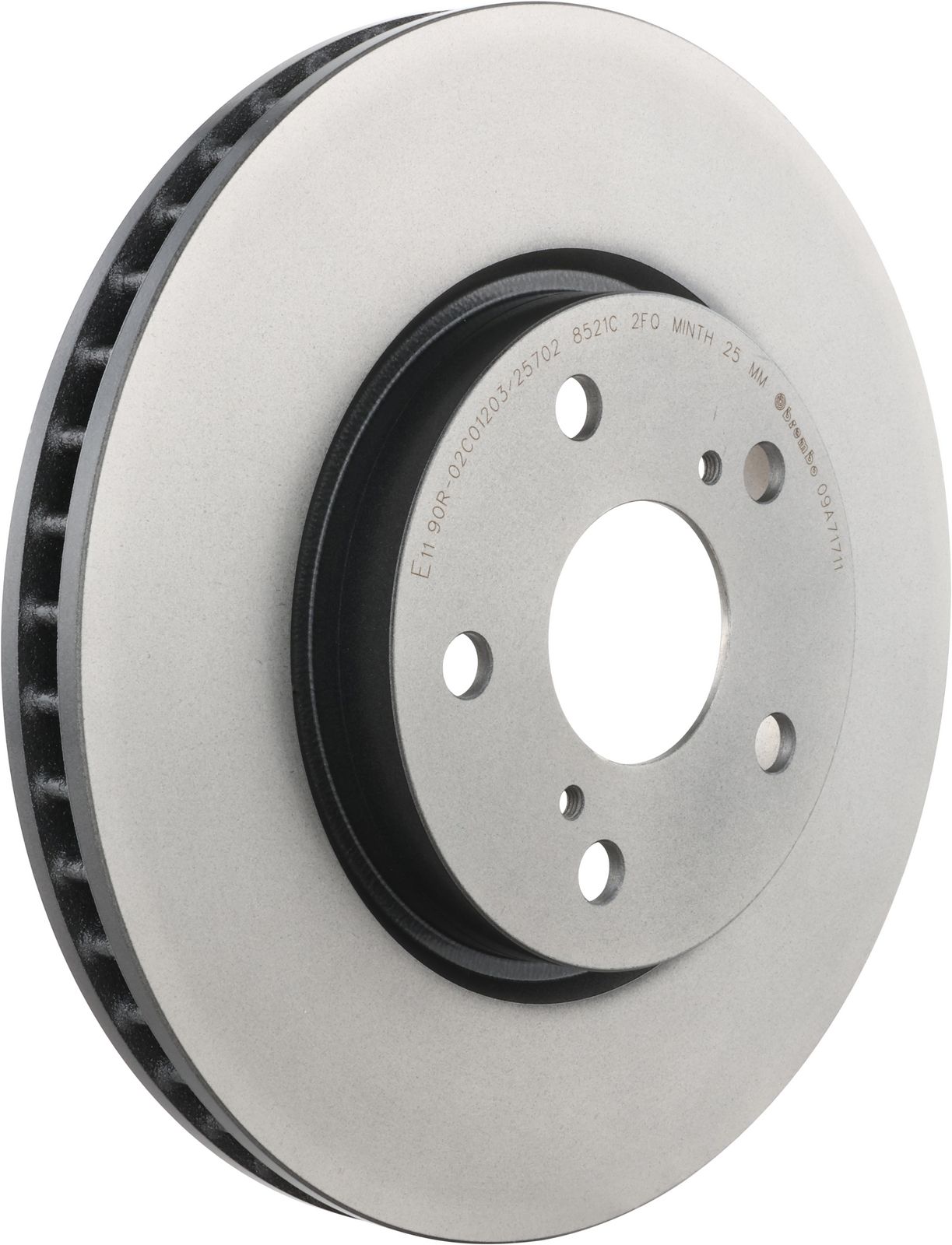 PRIME UV Coated Front Disc Brake Rotor - 09.A717.11_01