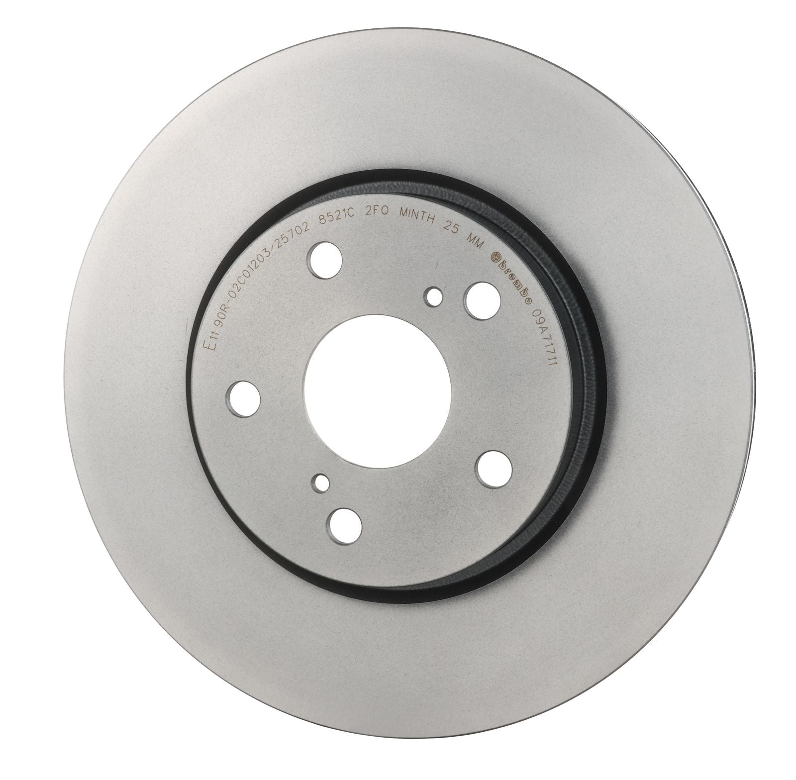PRIME UV Coated Front Disc Brake Rotor - 09.A717.11_07