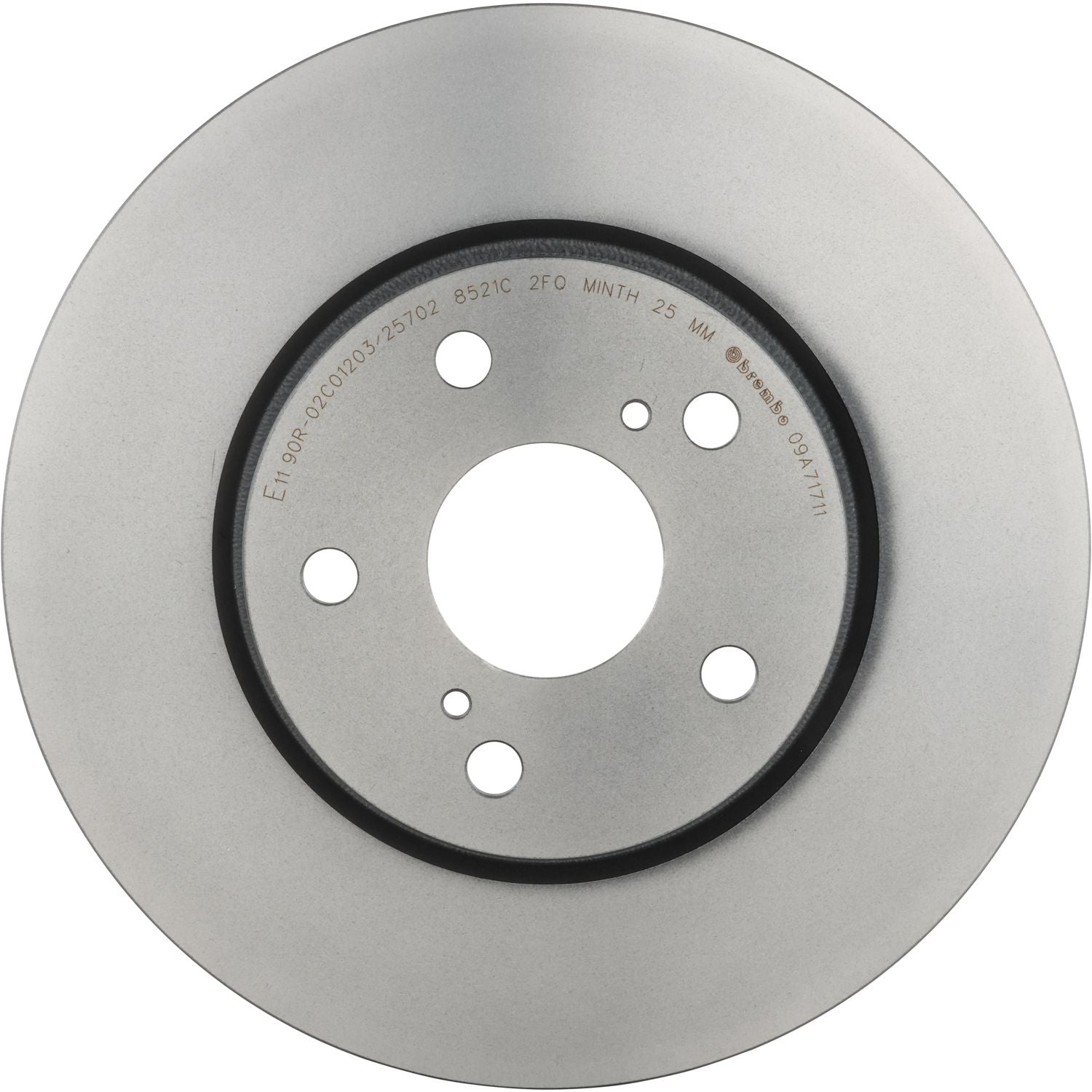 PRIME UV Coated Front Disc Brake Rotor - 09.A717.11_01