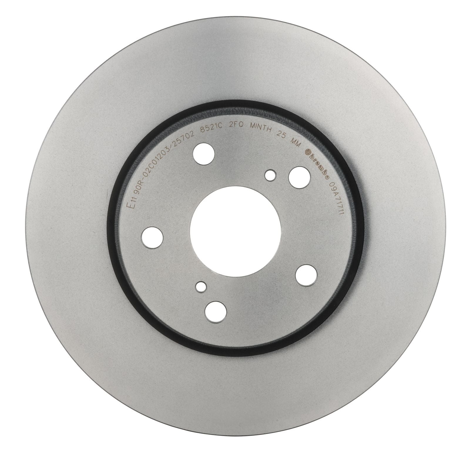 PRIME UV Coated Front Disc Brake Rotor - 09.A717.11_06