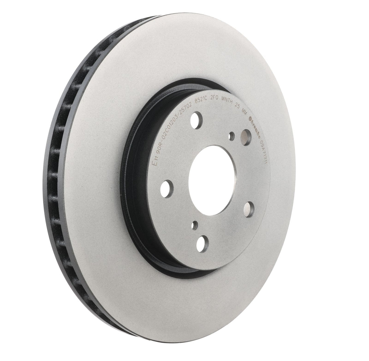 PRIME UV Coated Front Disc Brake Rotor - 09.A717.11_27