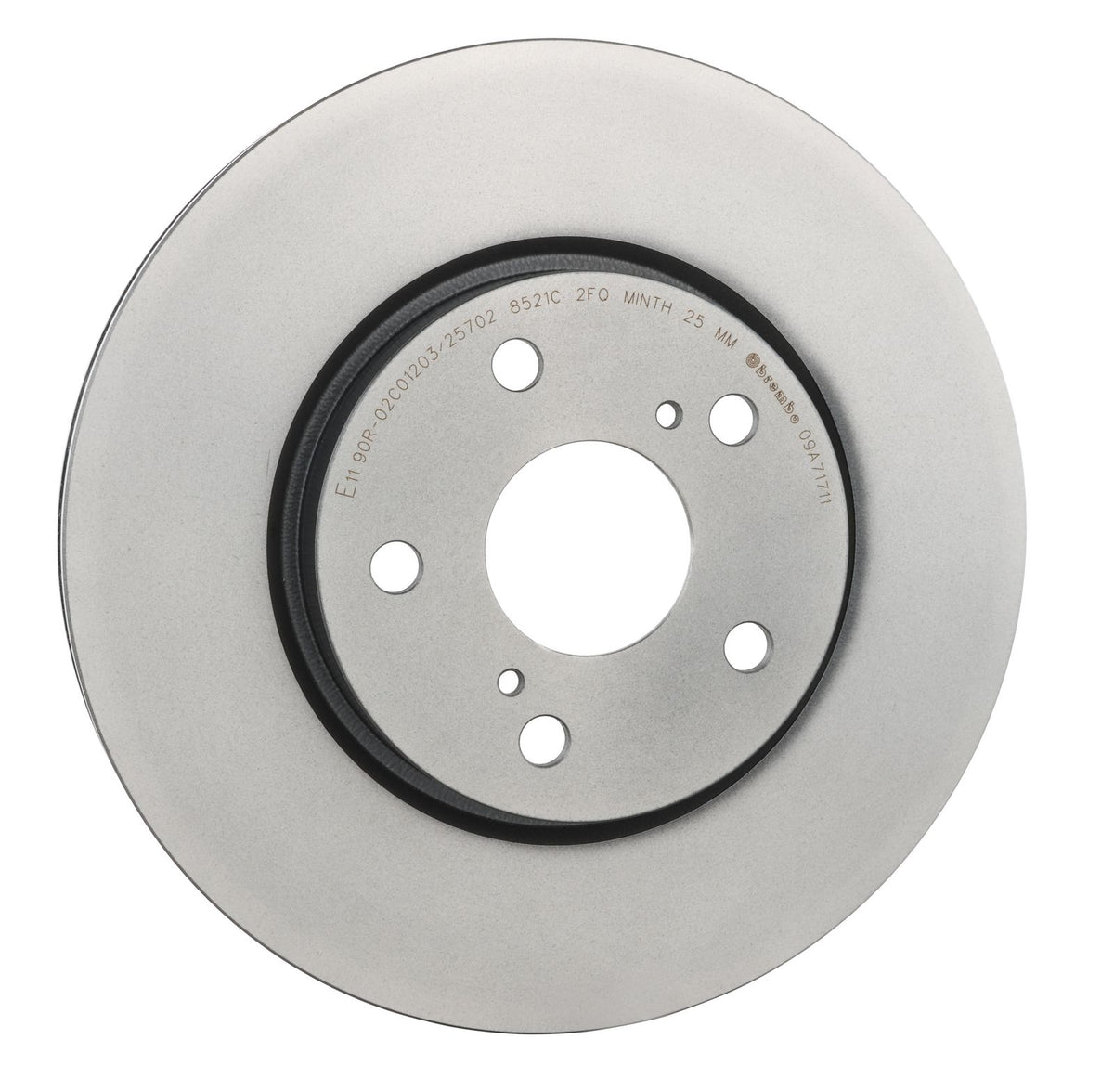 PRIME UV Coated Front Disc Brake Rotor - 09.A717.11_29