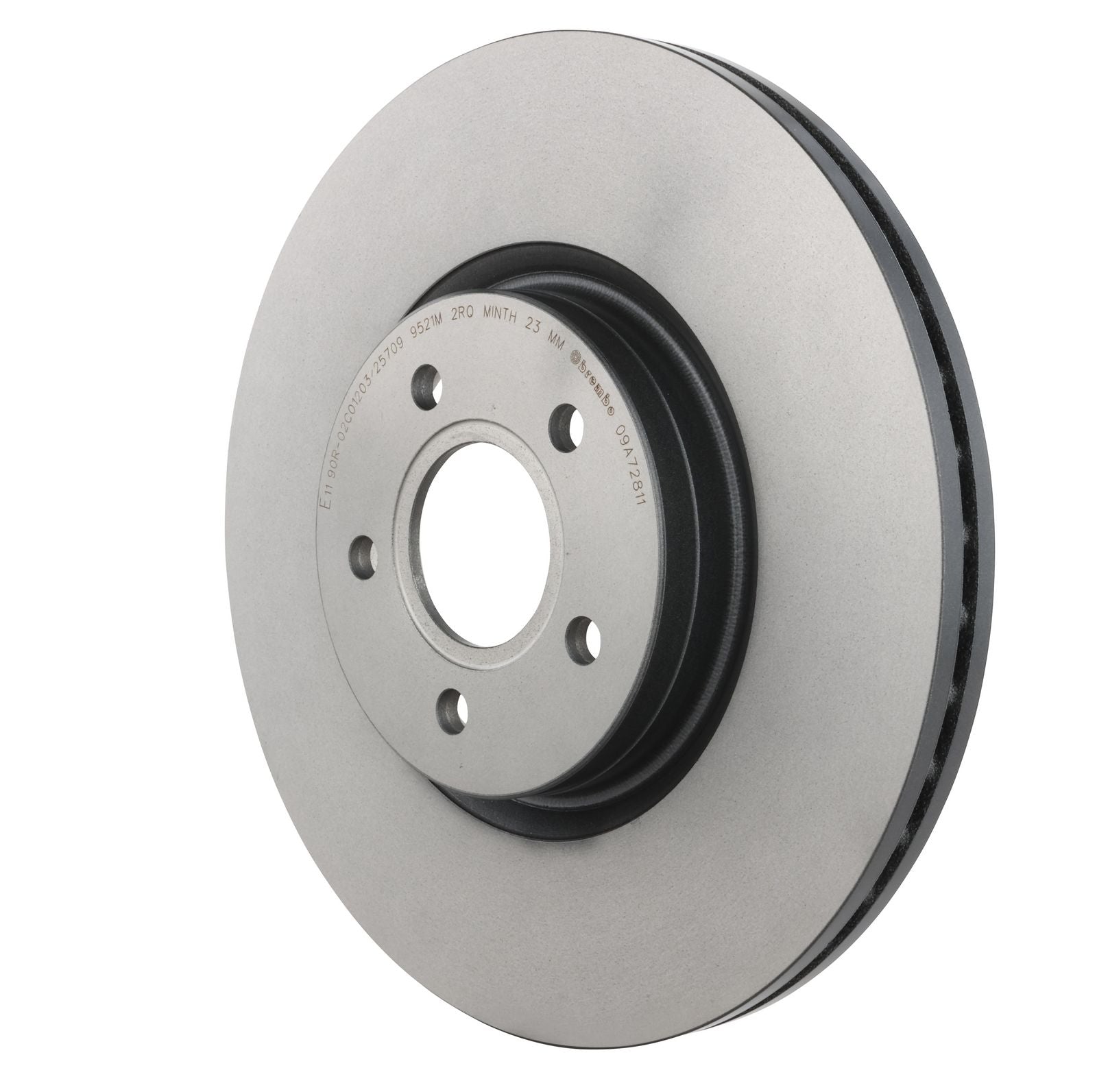 PRIME UV Coated Front Disc Brake Rotor - 09.A728.11_09
