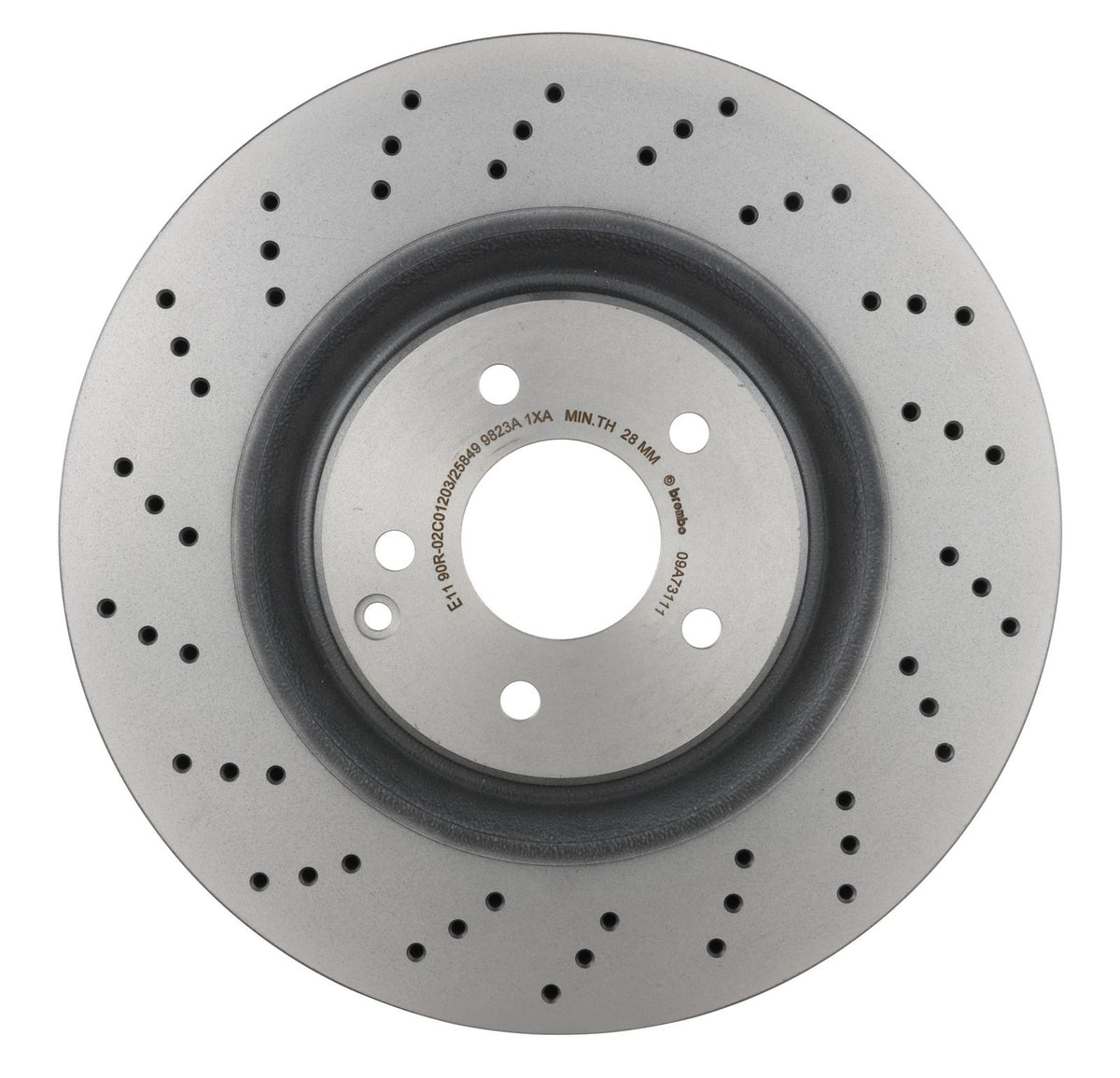 PRIME UV Coated Front Disc Brake Rotor - 09.A731.11_07
