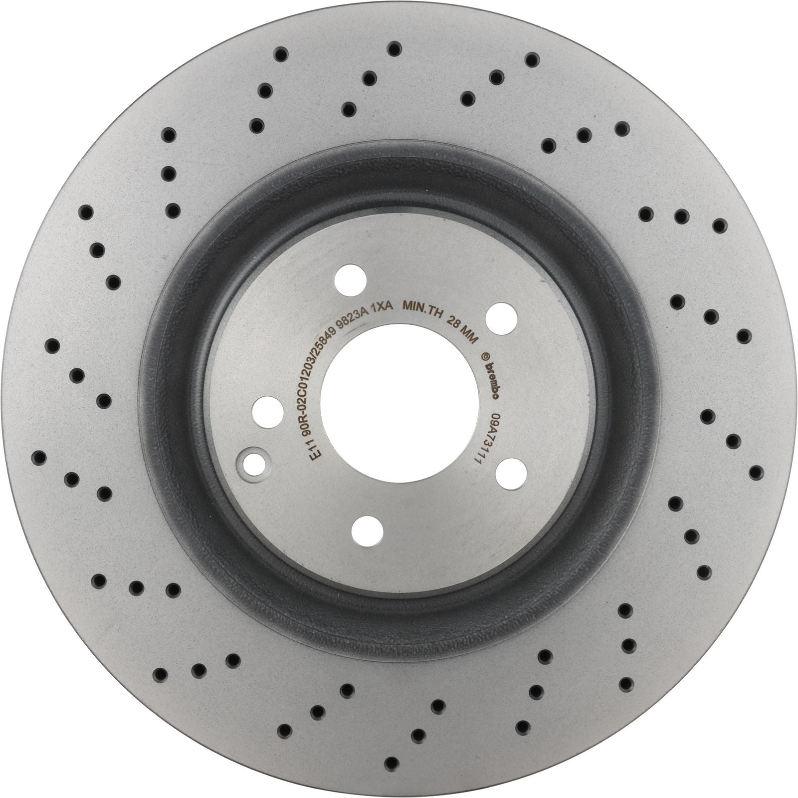 PRIME UV Coated Front Disc Brake Rotor - 09.A731.11_03