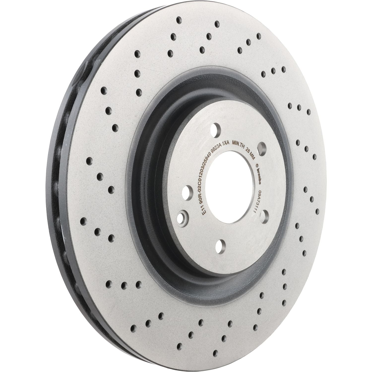 PRIME UV Coated Front Disc Brake Rotor - 09.A731.11_02