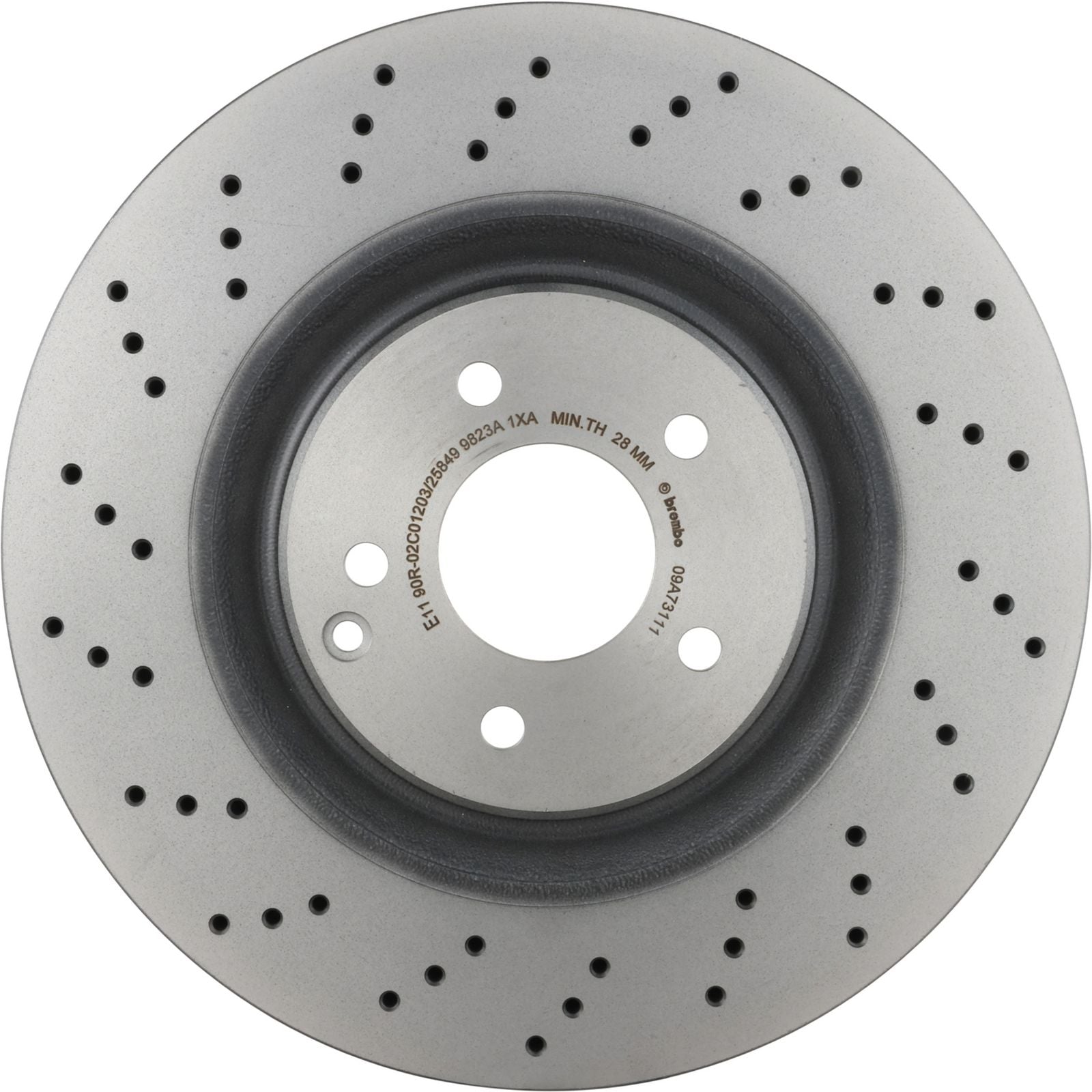 PRIME UV Coated Front Disc Brake Rotor - 09.A731.11_04