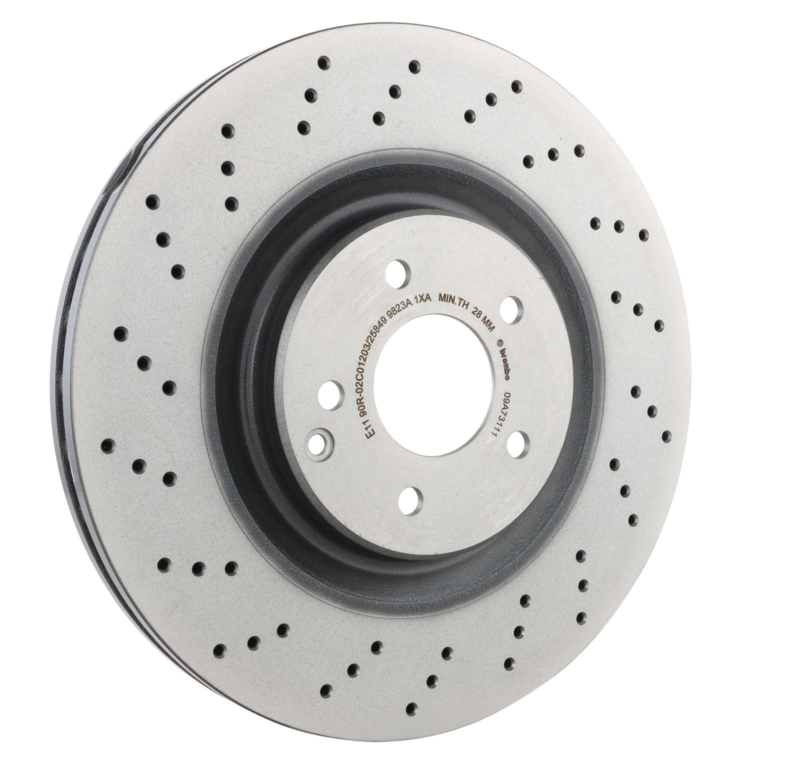 PRIME UV Coated Front Disc Brake Rotor - 09.A731.11_29