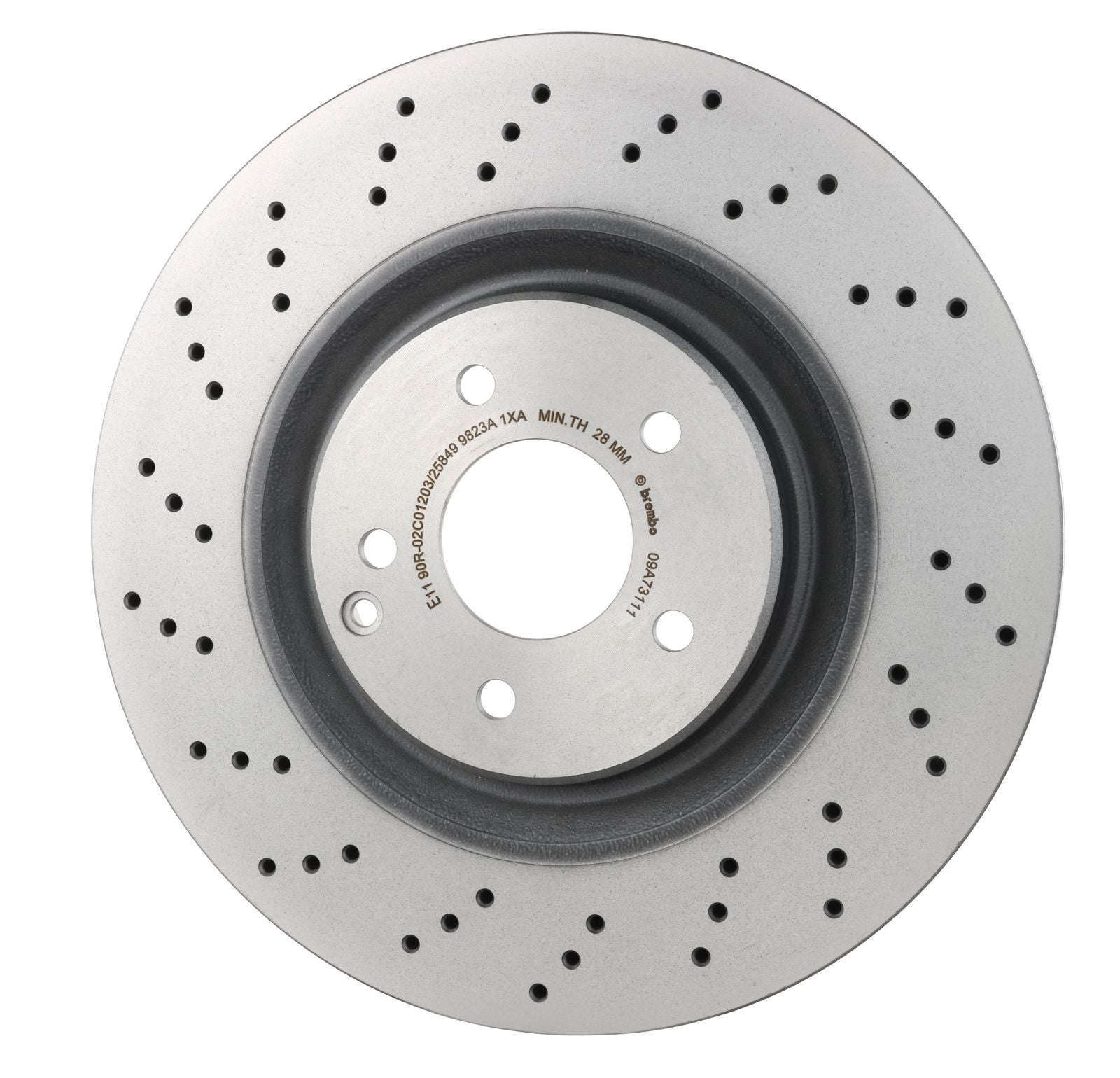 PRIME UV Coated Front Disc Brake Rotor - 09.A731.11_08