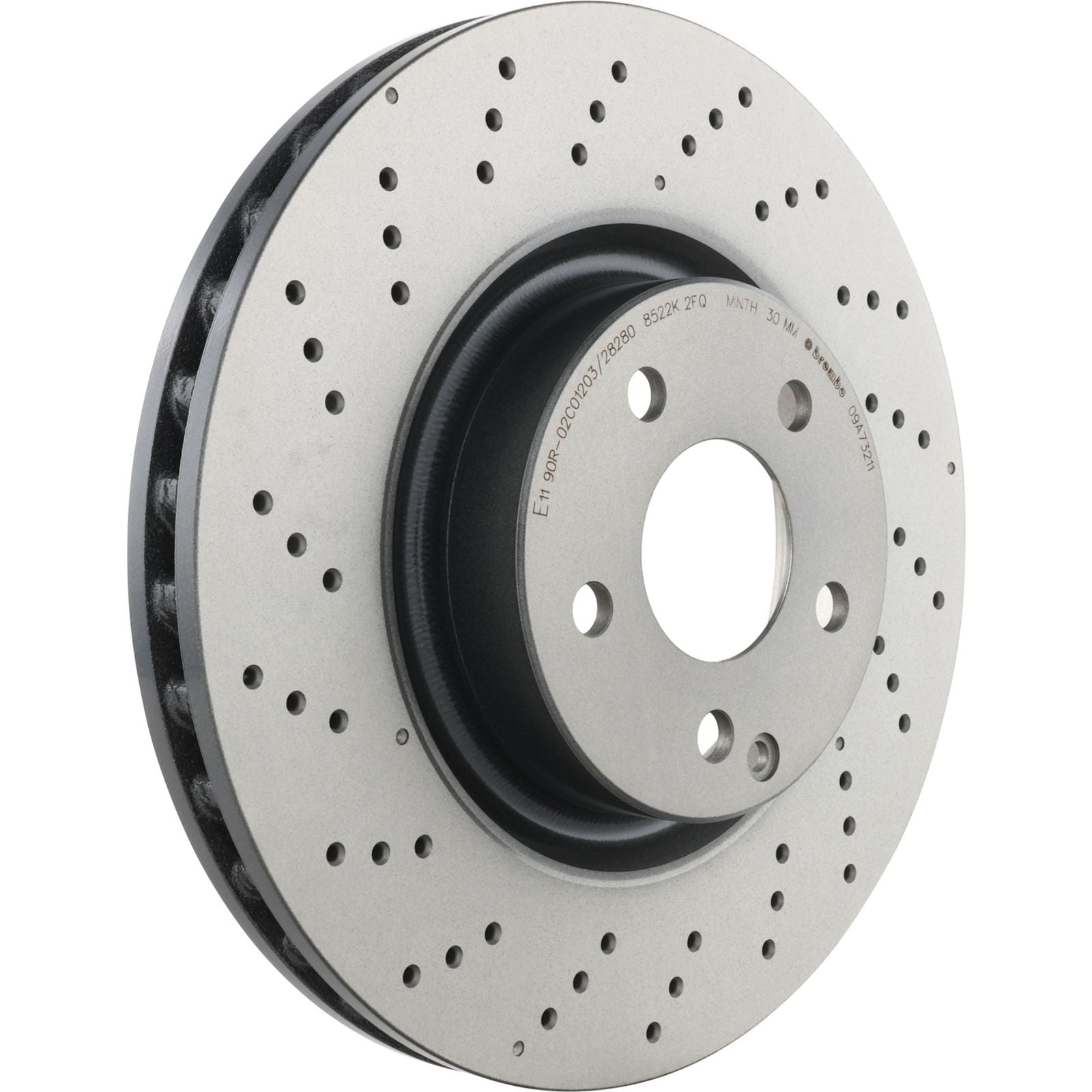 PRIME UV Coated Front Disc Brake Rotor - 09.A732.11_03