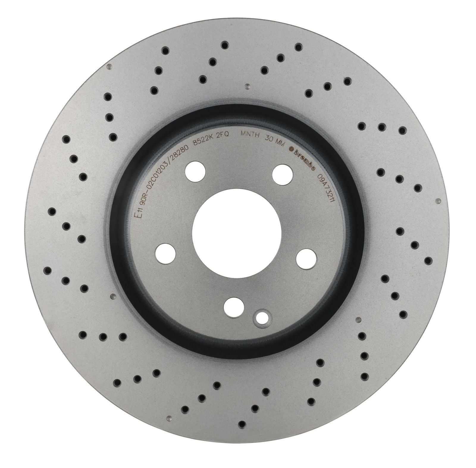 PRIME UV Coated Front Disc Brake Rotor - 09.A732.11_06