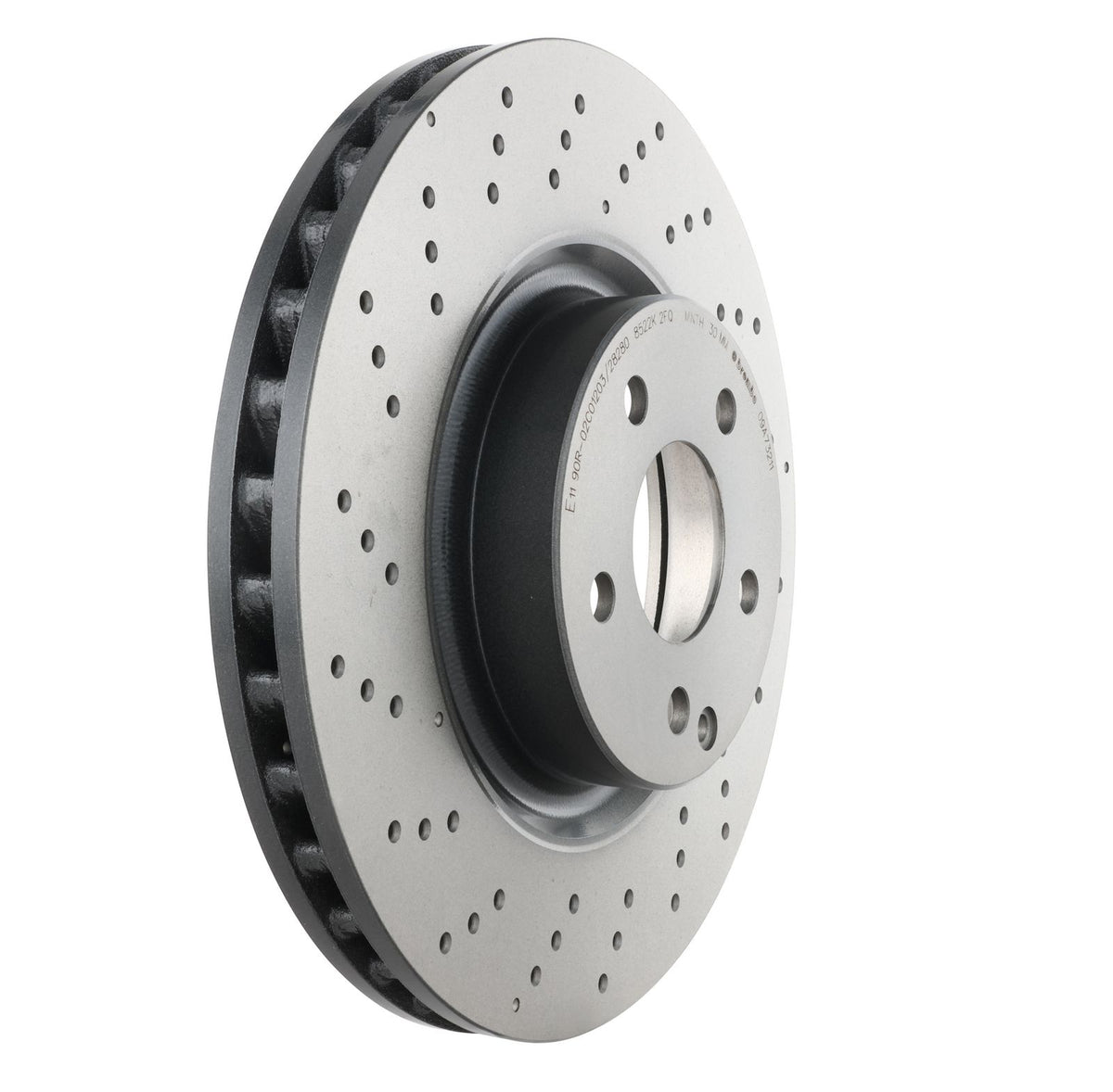 PRIME UV Coated Front Disc Brake Rotor - 09.A732.11_26