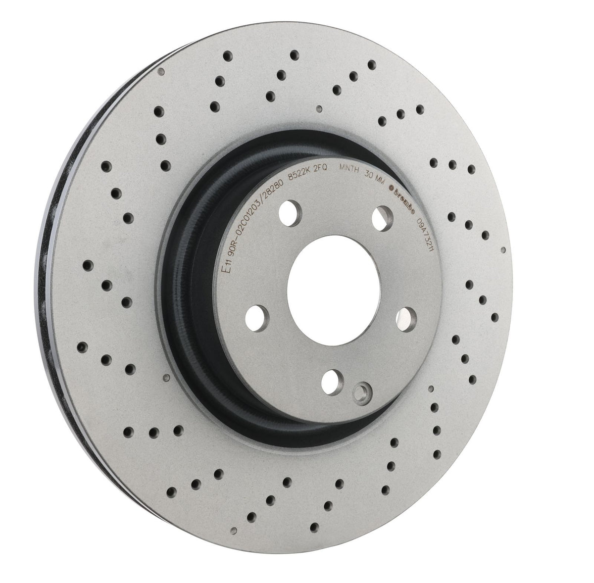 PRIME UV Coated Front Disc Brake Rotor - 09.A732.11_28