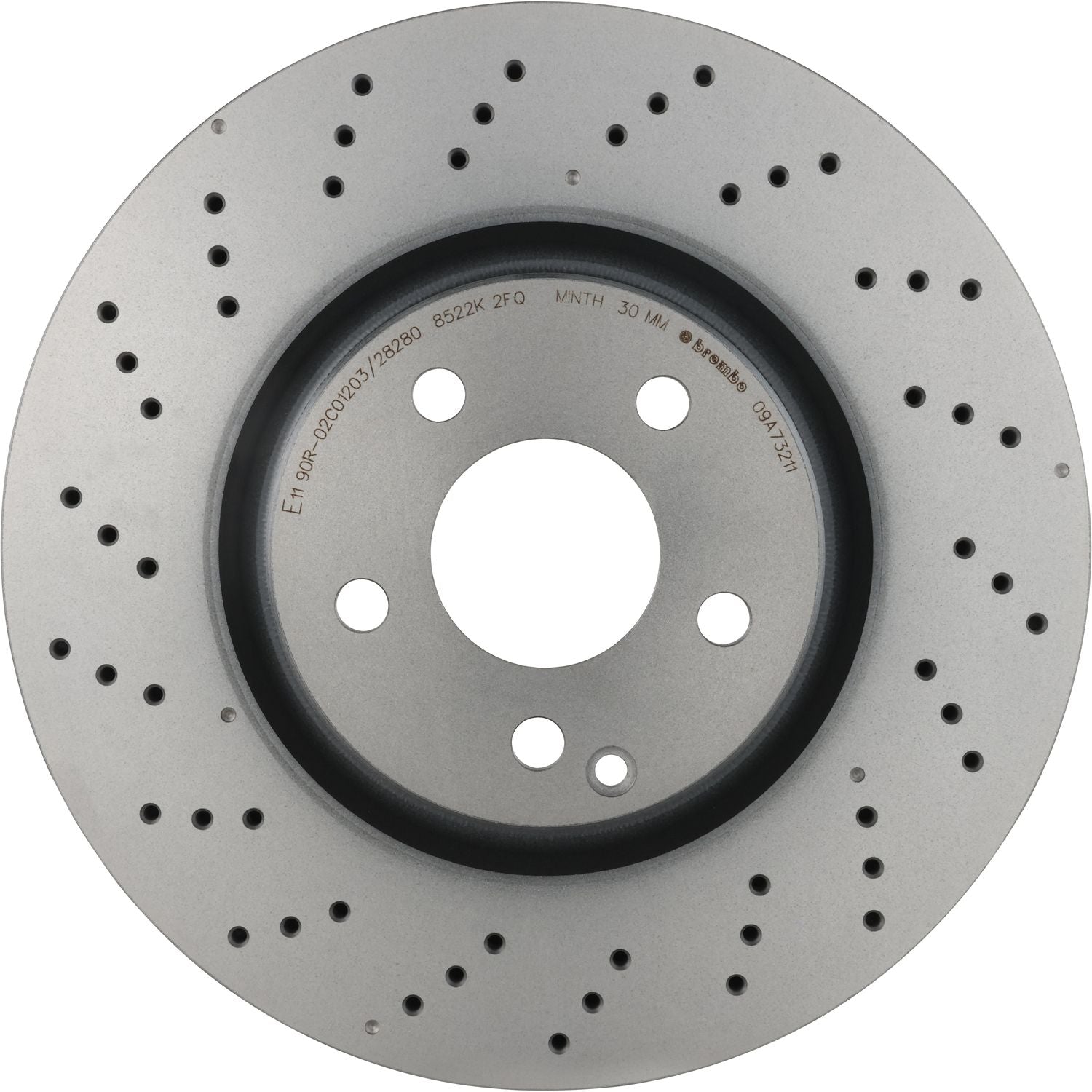 PRIME UV Coated Front Disc Brake Rotor - 09.A732.11_01