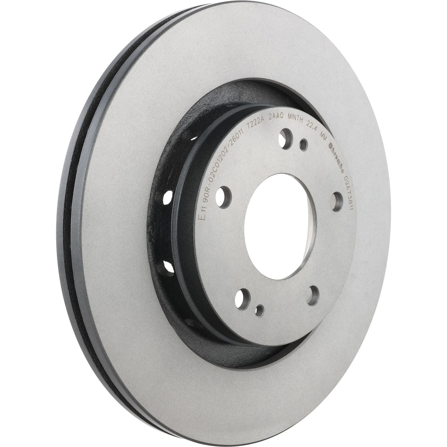 PRIME UV Coated Front Disc Brake Rotor - 09.A738.11_02