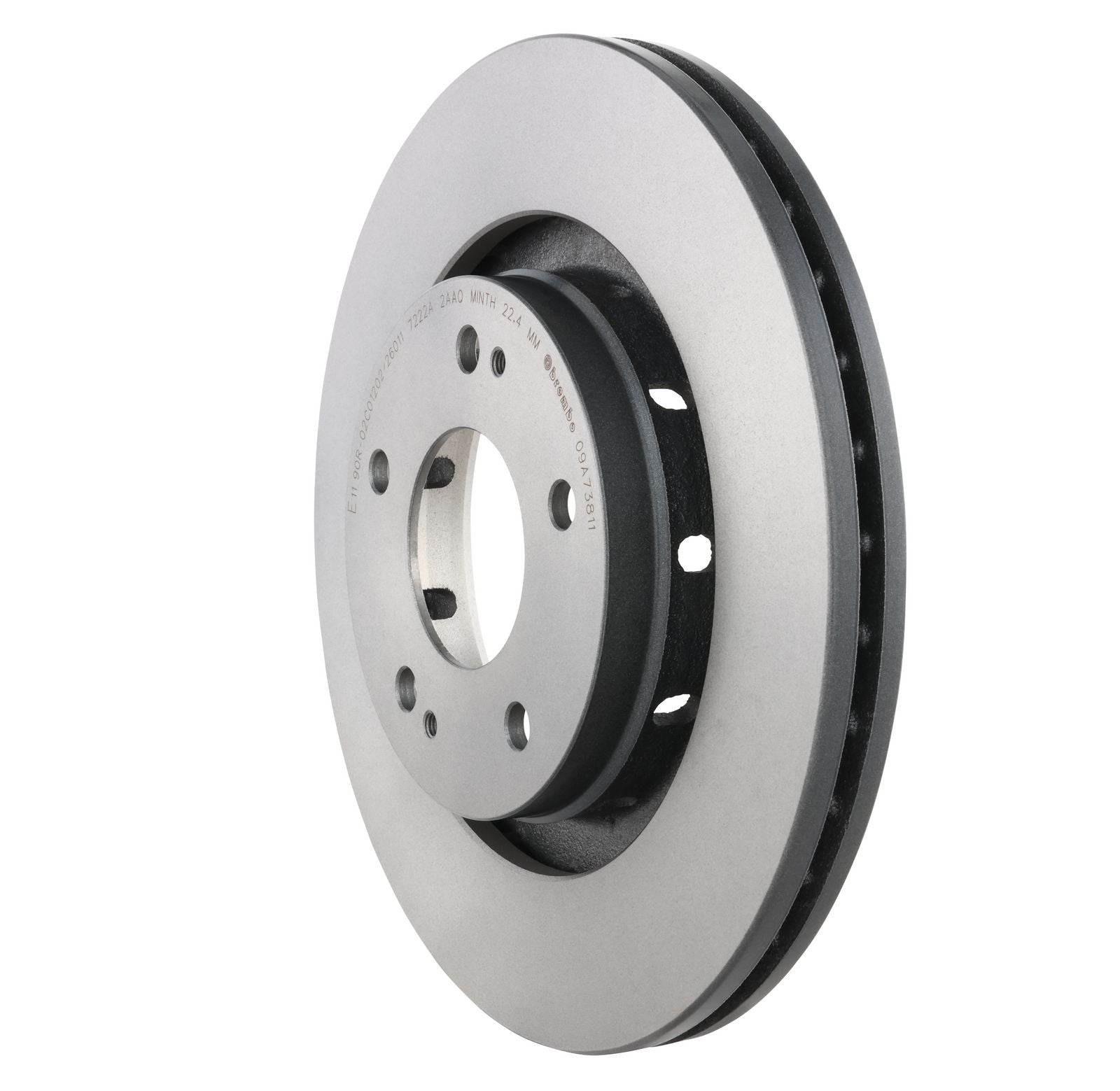 PRIME UV Coated Front Disc Brake Rotor - 09.A738.11_11