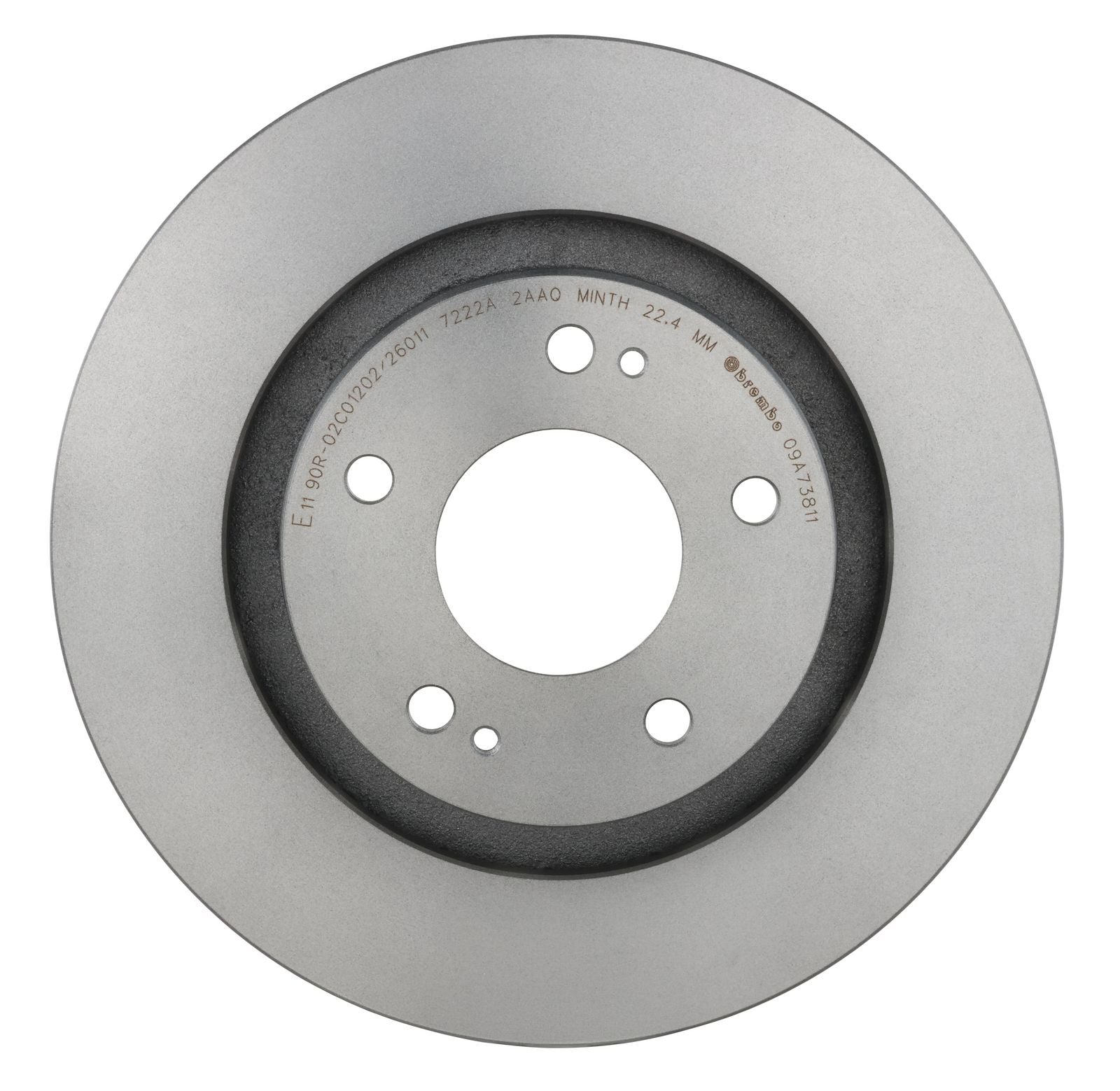 PRIME UV Coated Front Disc Brake Rotor - 09.A738.11_07